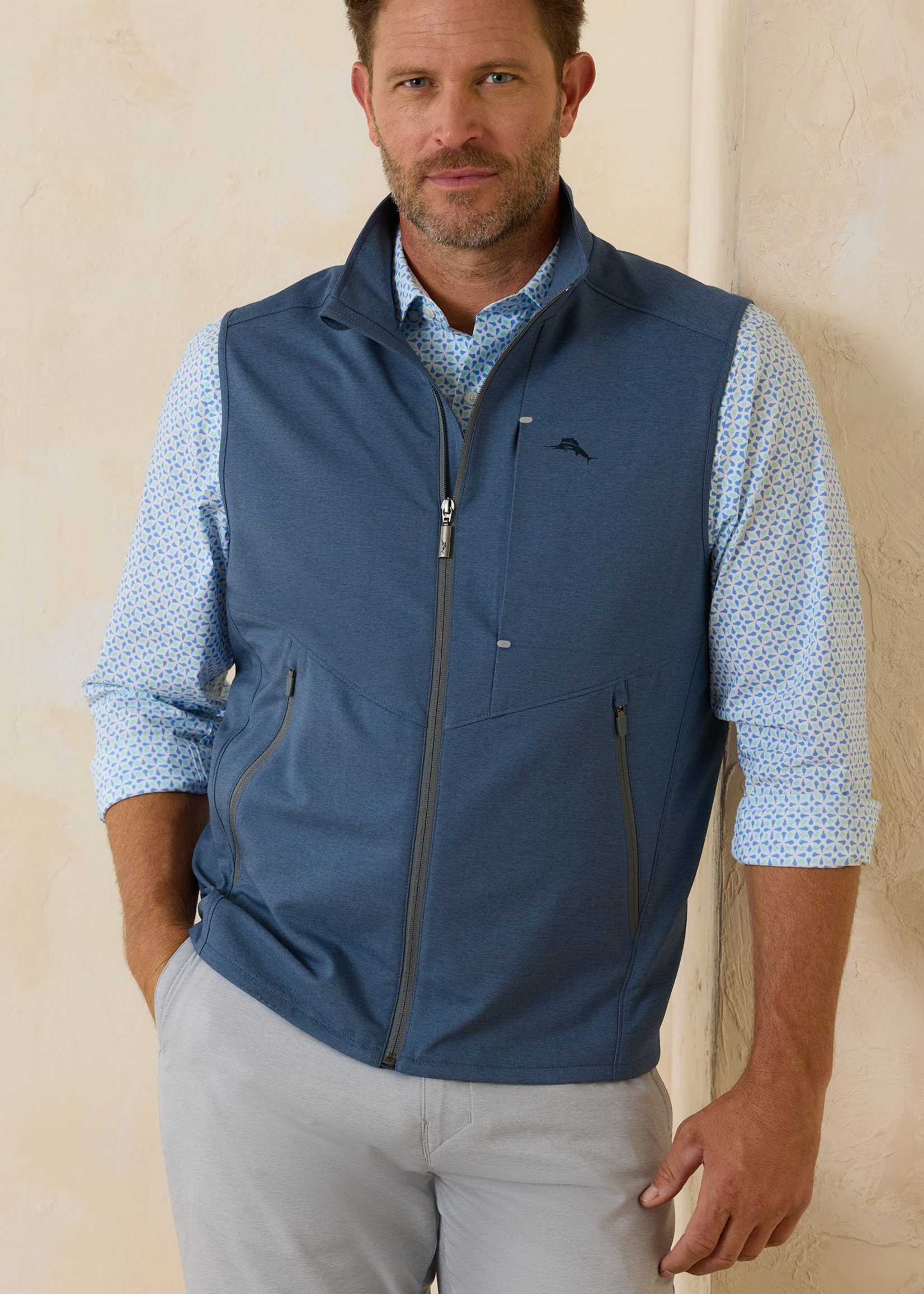 Tommy Bahama ON PAR VEST | Dark Eclipse