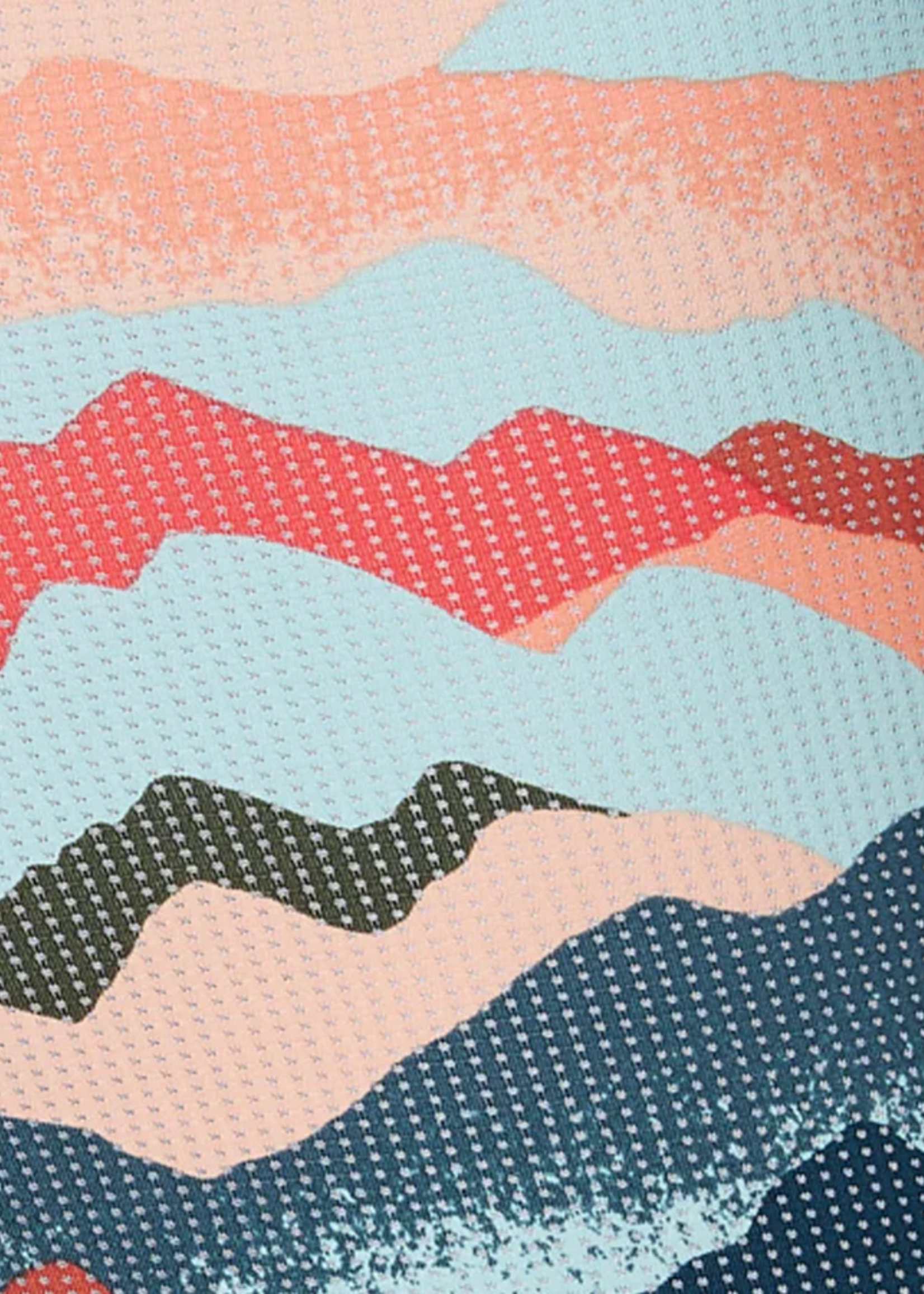 SAXX Quest Quick Dry Mesh Boxer Brief / Mountain Abstract- Multi