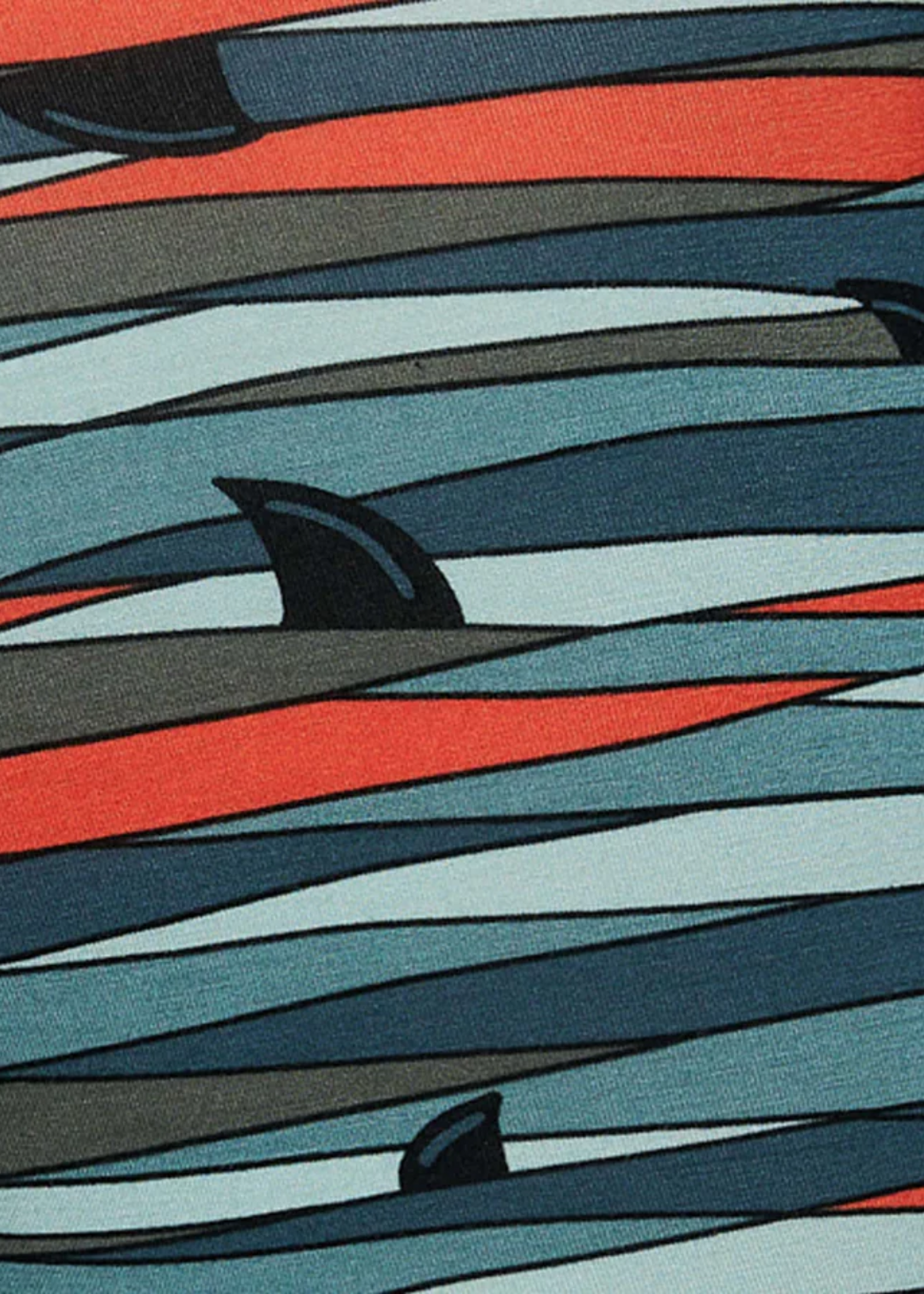 SAXX Ultra Super Soft Boxer Brief | FINS Blue Multi