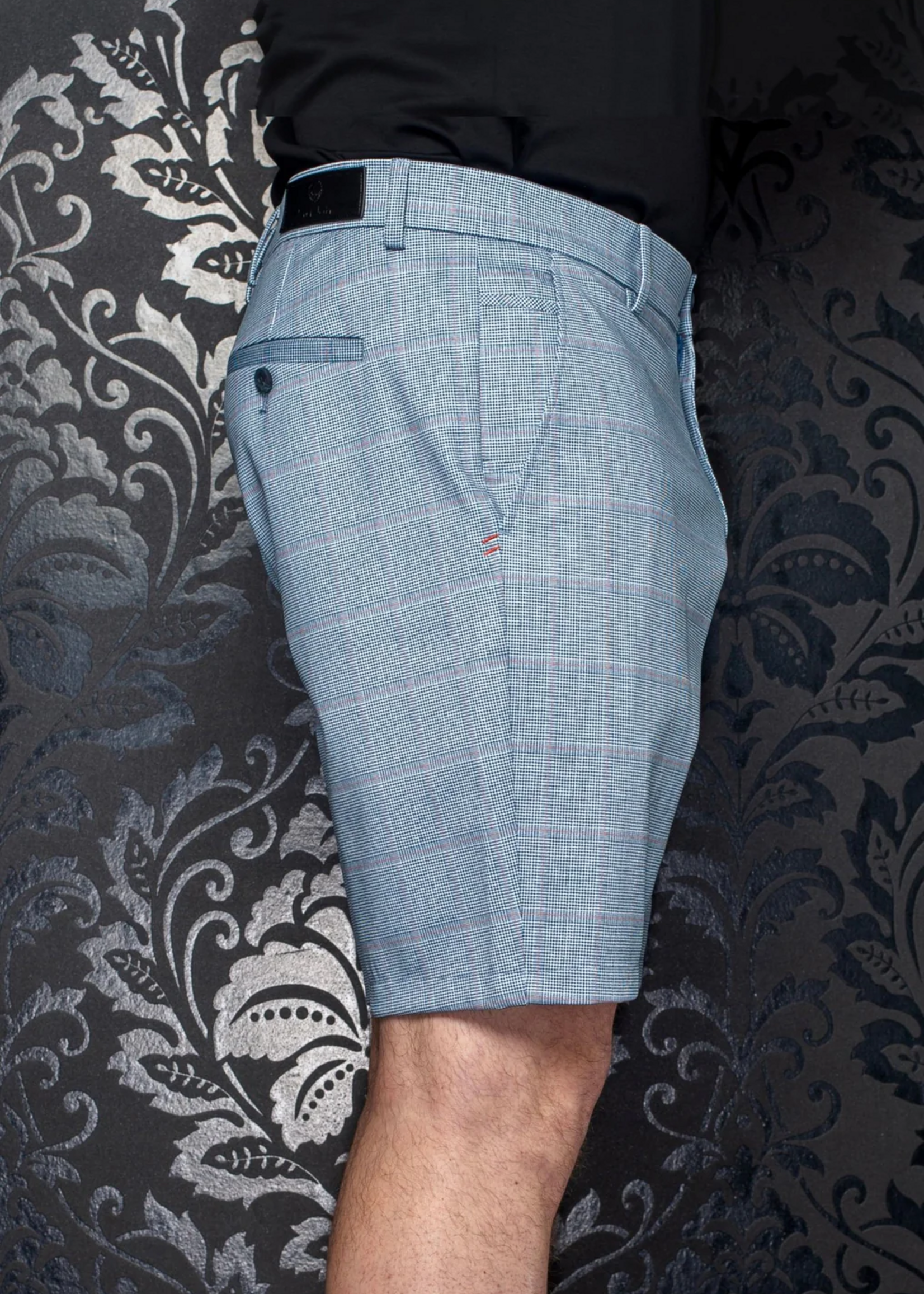 Au Noir SHORTS | SOLARIS-ANDERSON, LIGHT BLUE