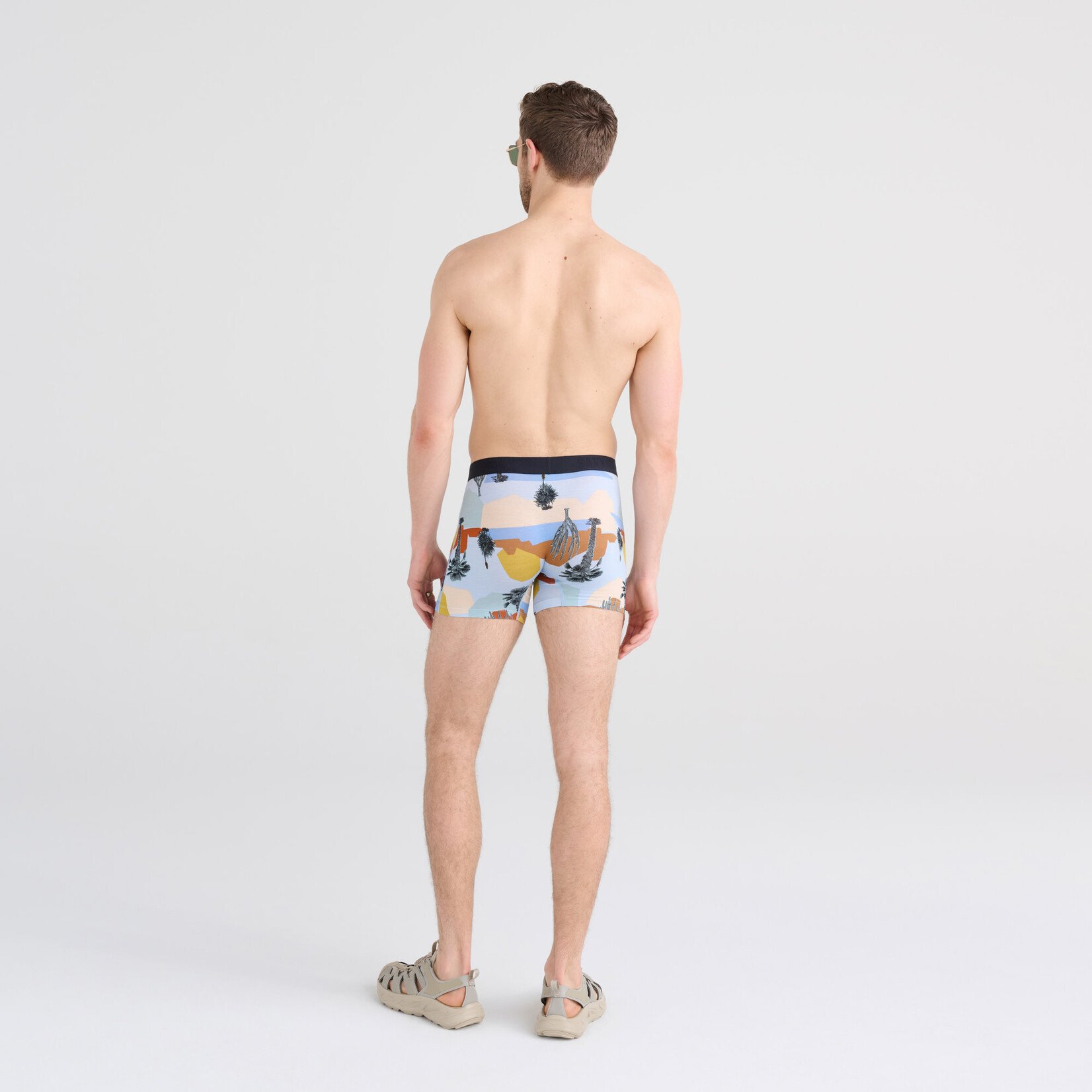 SAXX VIBE Super Soft Boxer Brief / Baja Bound - Chambray