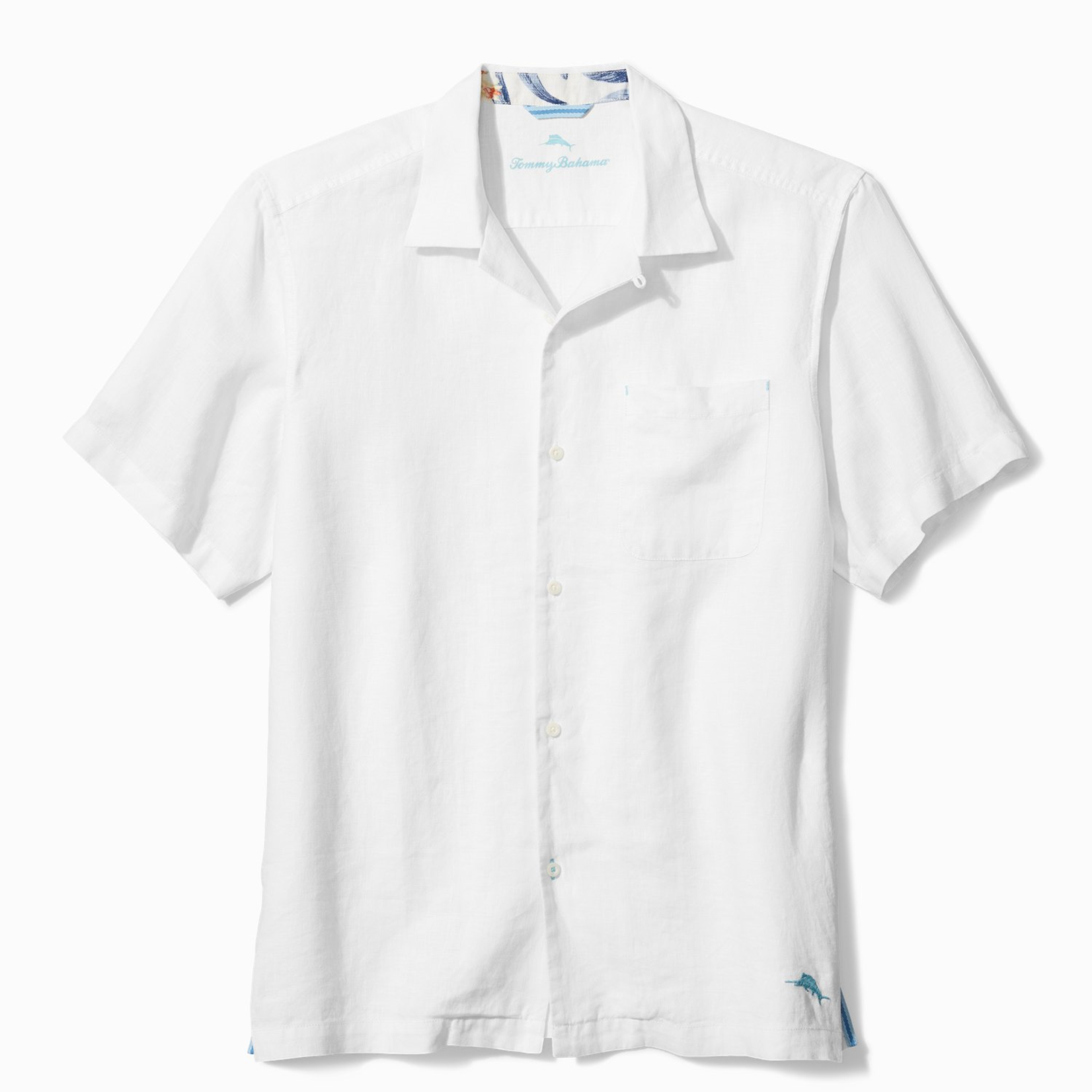 Tommy Bahama Sea Glass Camp Shirt | White