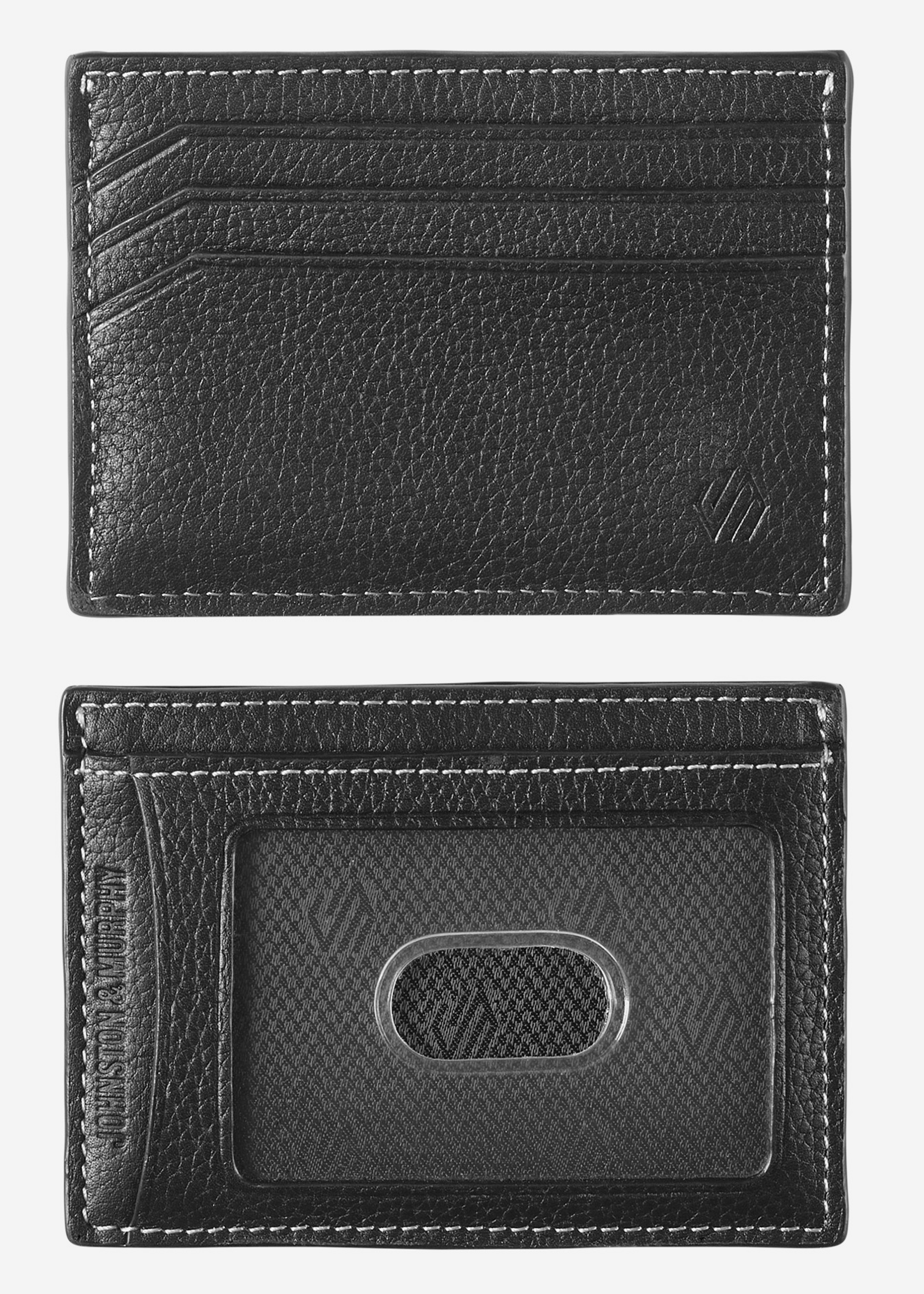 Johnston & Murphy Kingston Weekender Case | Black Pebbled