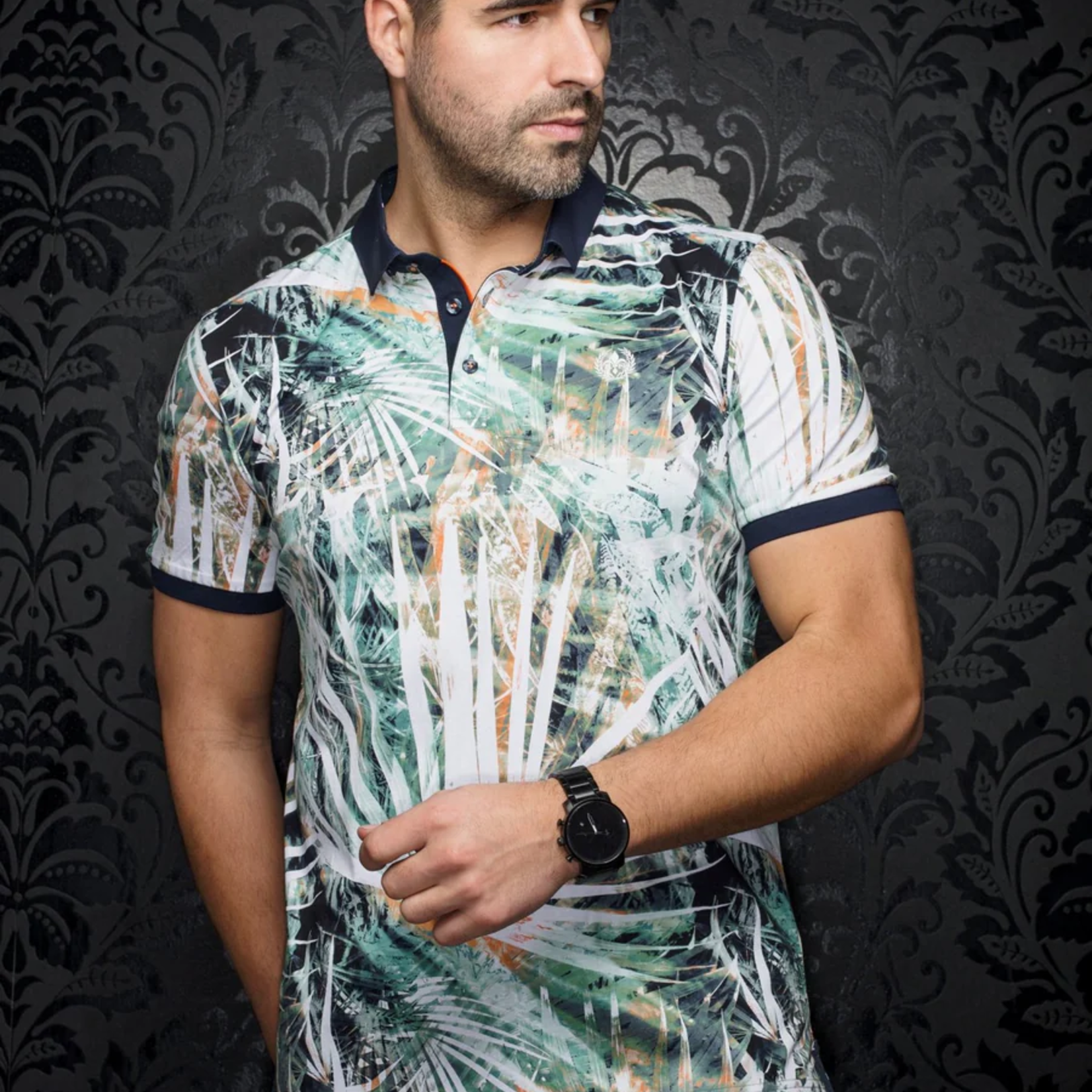 Au Noir POLO | AMAZONIA, Green