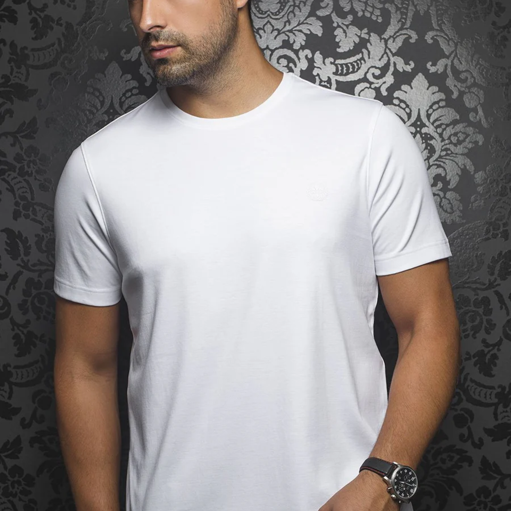 Au Noir T-shirt | MICHAEL-C, white