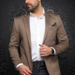 Au Noir Au Noir - HOFFMAN Blazer | Tobacco