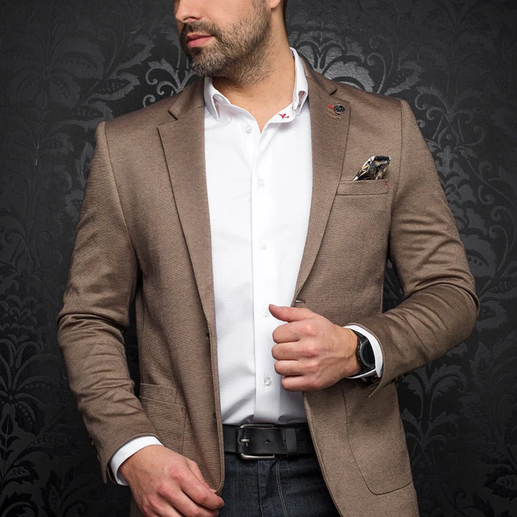 Au Noir BLAZER | HOFFMAN, TOBACCO