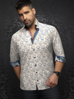 Au Noir Au Noir - ALBERTO | L/S Shirt Stone