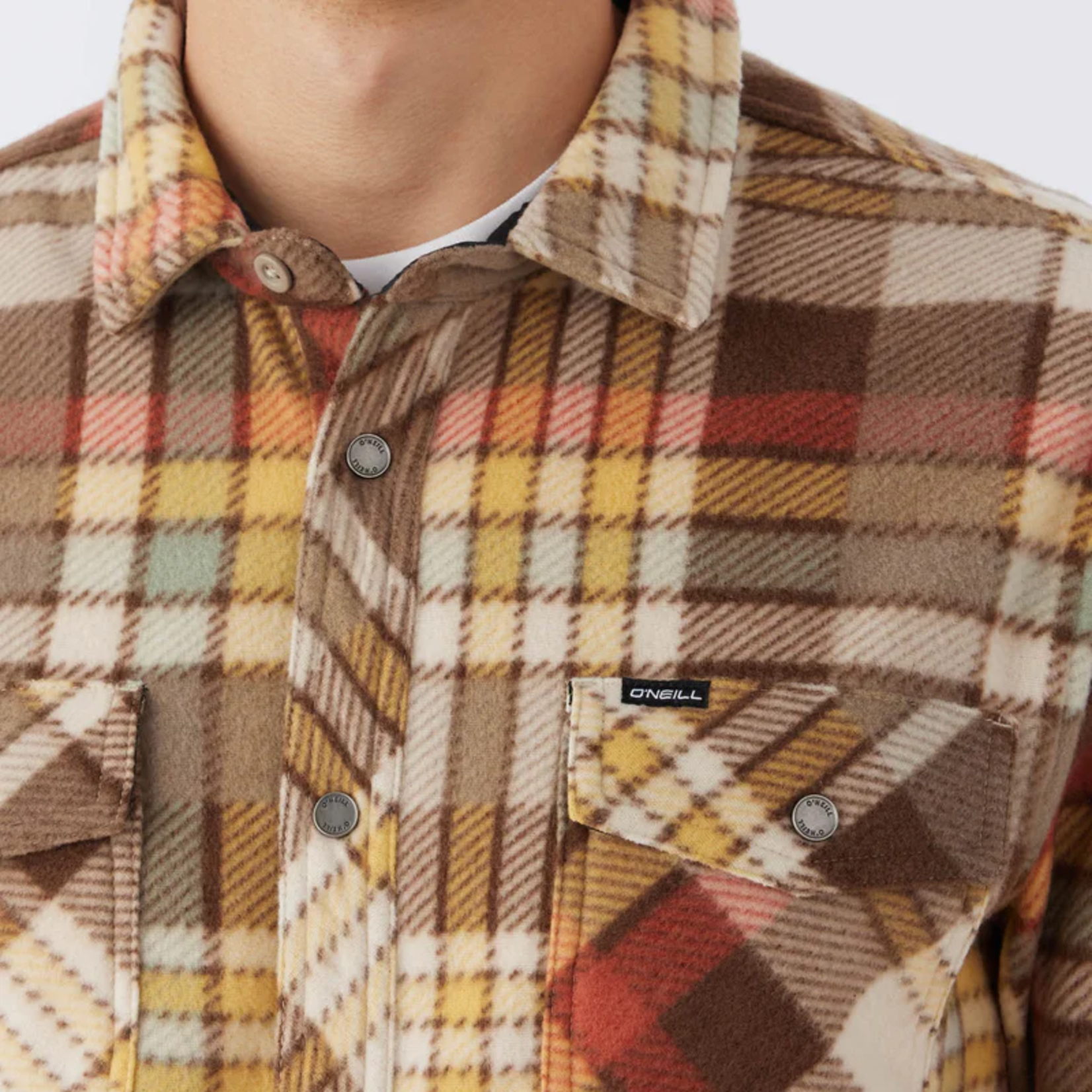 O'Neill Canada GLACIER PLAID SUPERFLEECE SHIRT