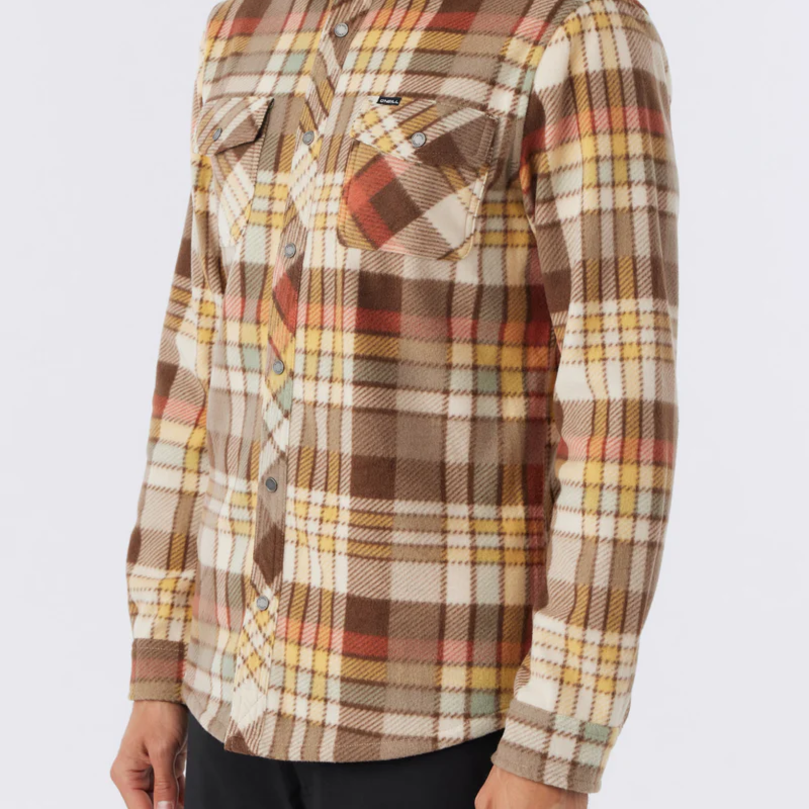 O'Neill Canada GLACIER PLAID SUPERFLEECE SHIRT