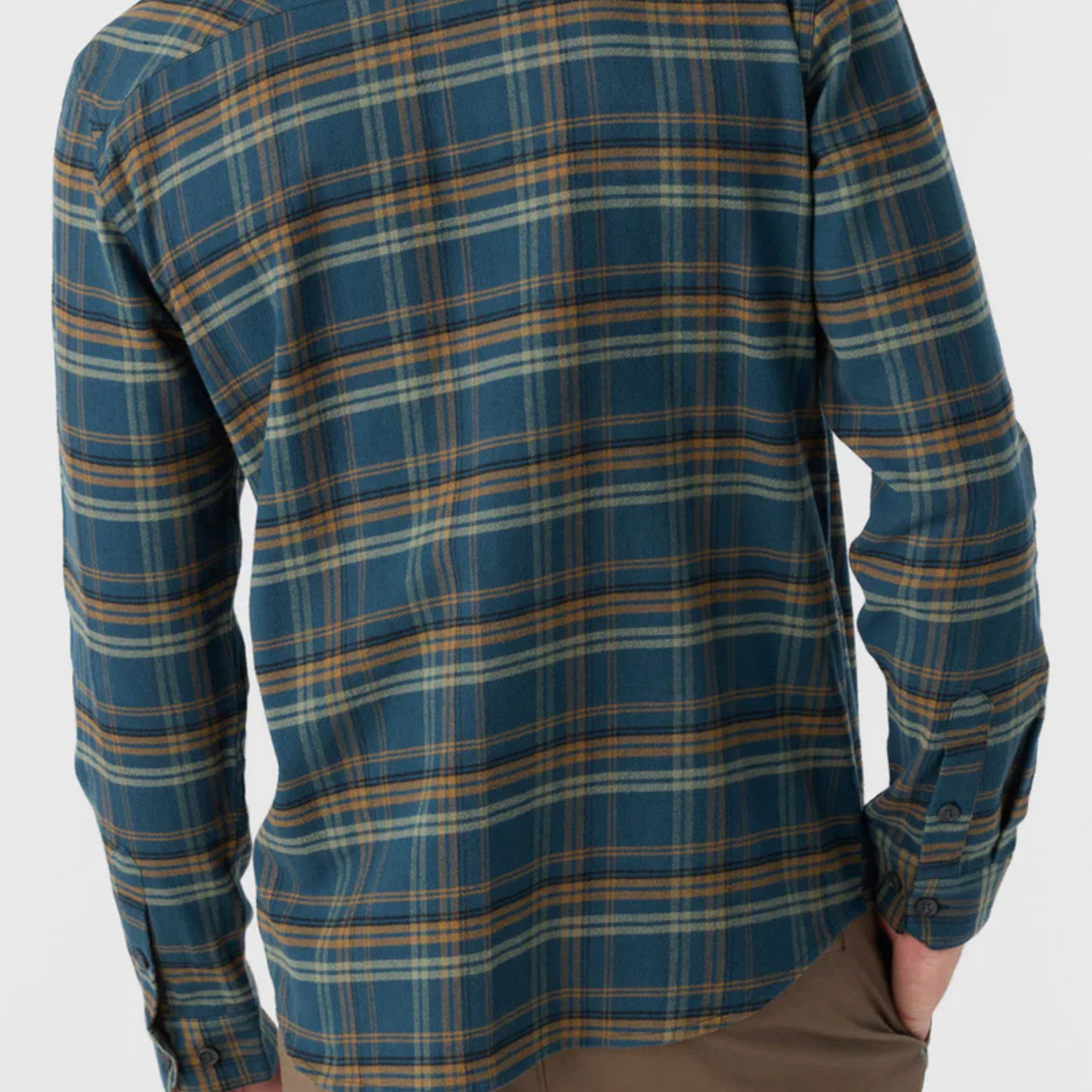 O'Neill Canada REDMOND PLAID STANDARD FIT SHIRT | Midnight Navy