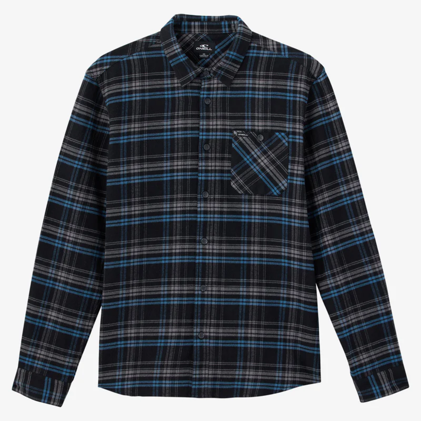 O'Neill Canada REDMOND PLAID STANDARD FIT SHIRT | Black