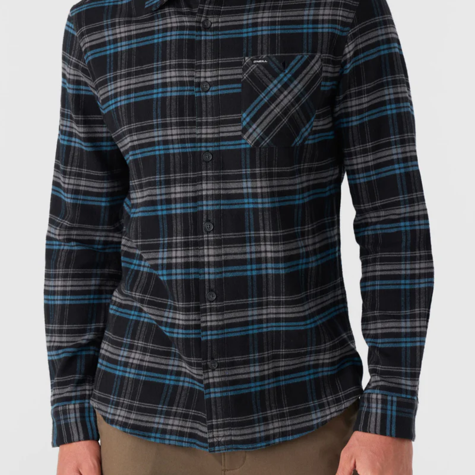 O'Neill Canada REDMOND PLAID STANDARD FIT SHIRT | Black