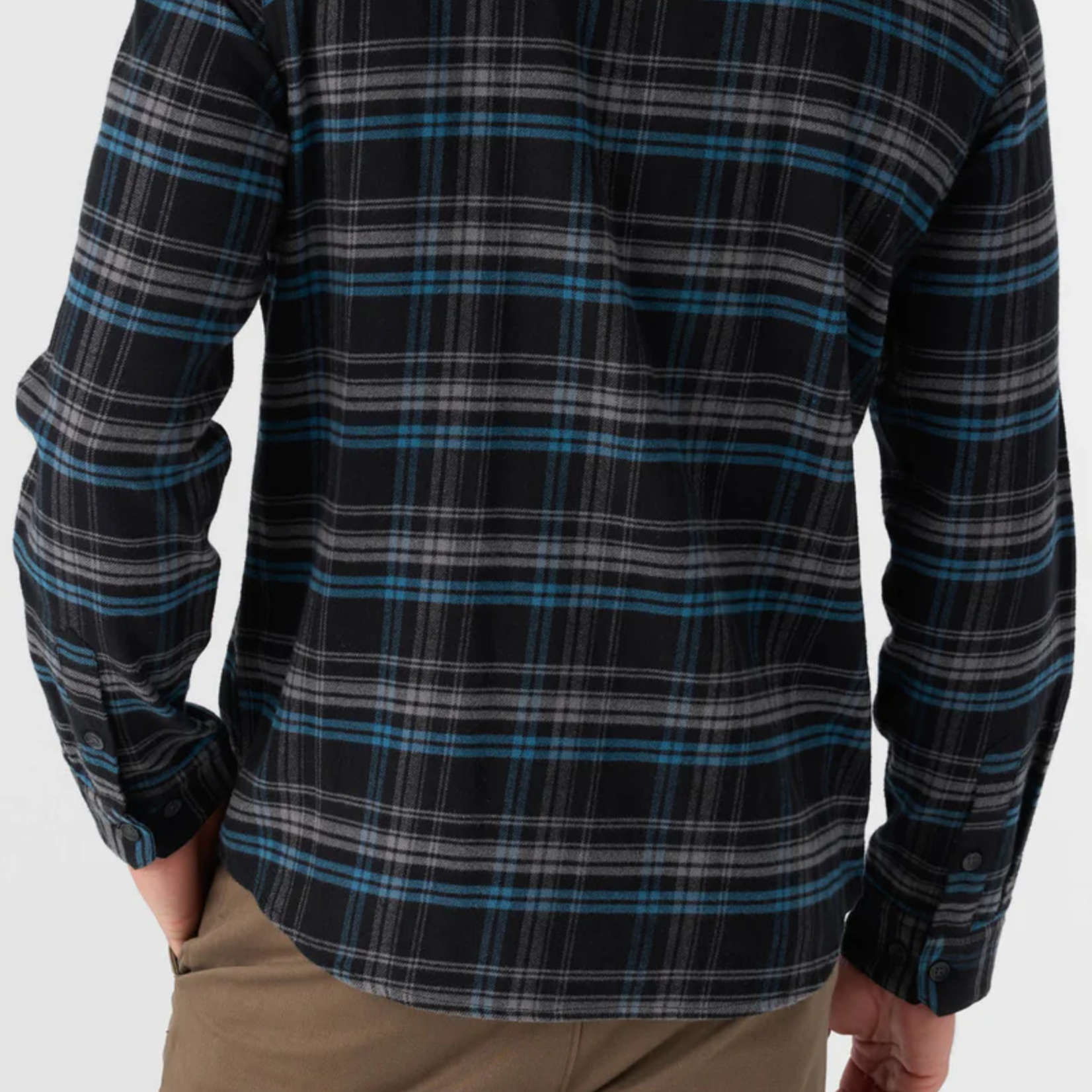 O'Neill Canada REDMOND PLAID STANDARD FIT SHIRT | Black