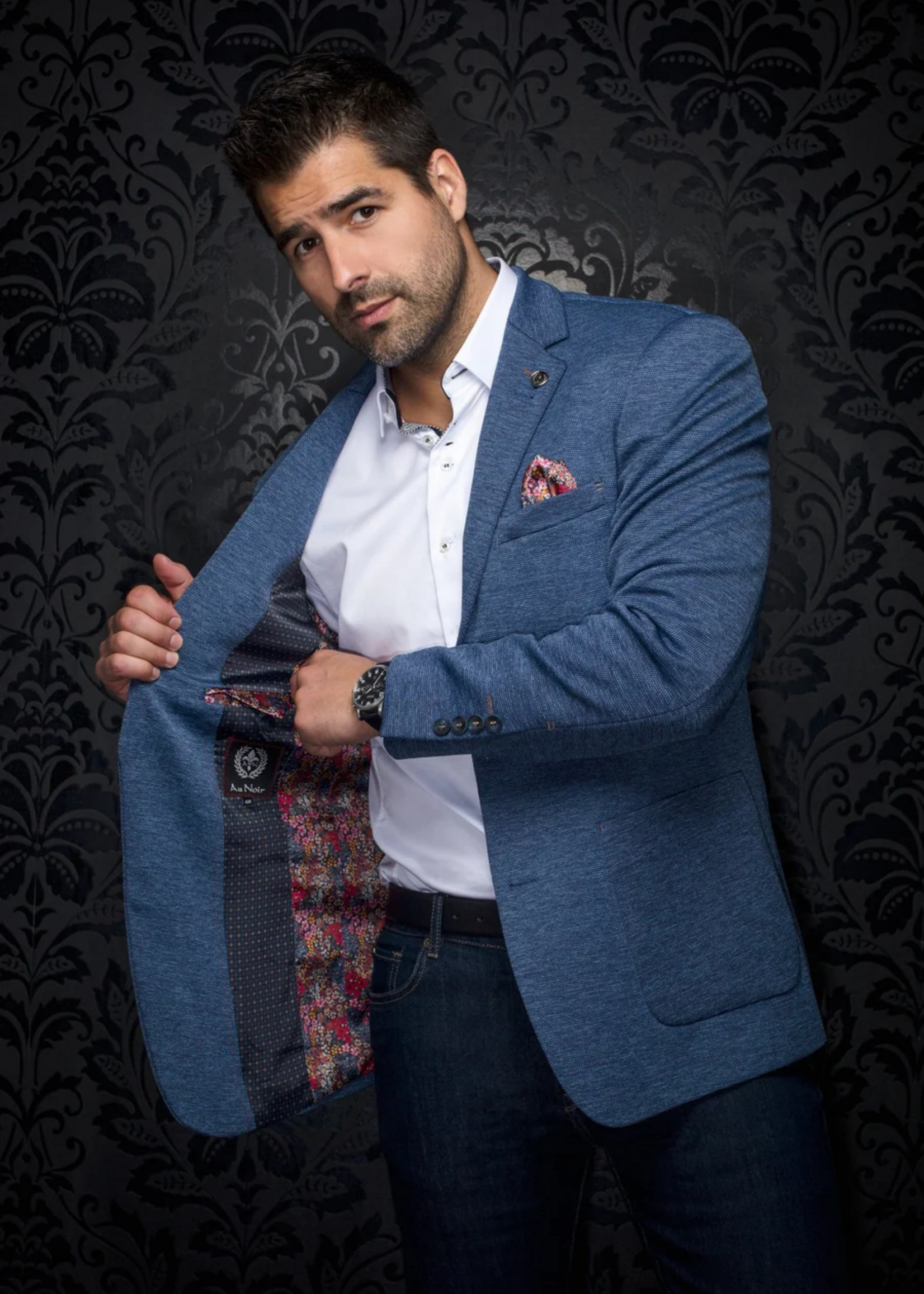 Au Noir Blazer | DELON, Denim