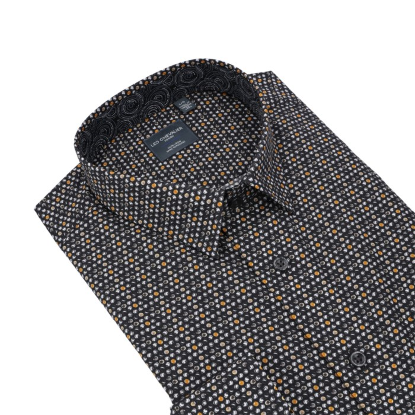 Leo Chevalier LONG SLEEVE PRINTED SPORT SHIRT