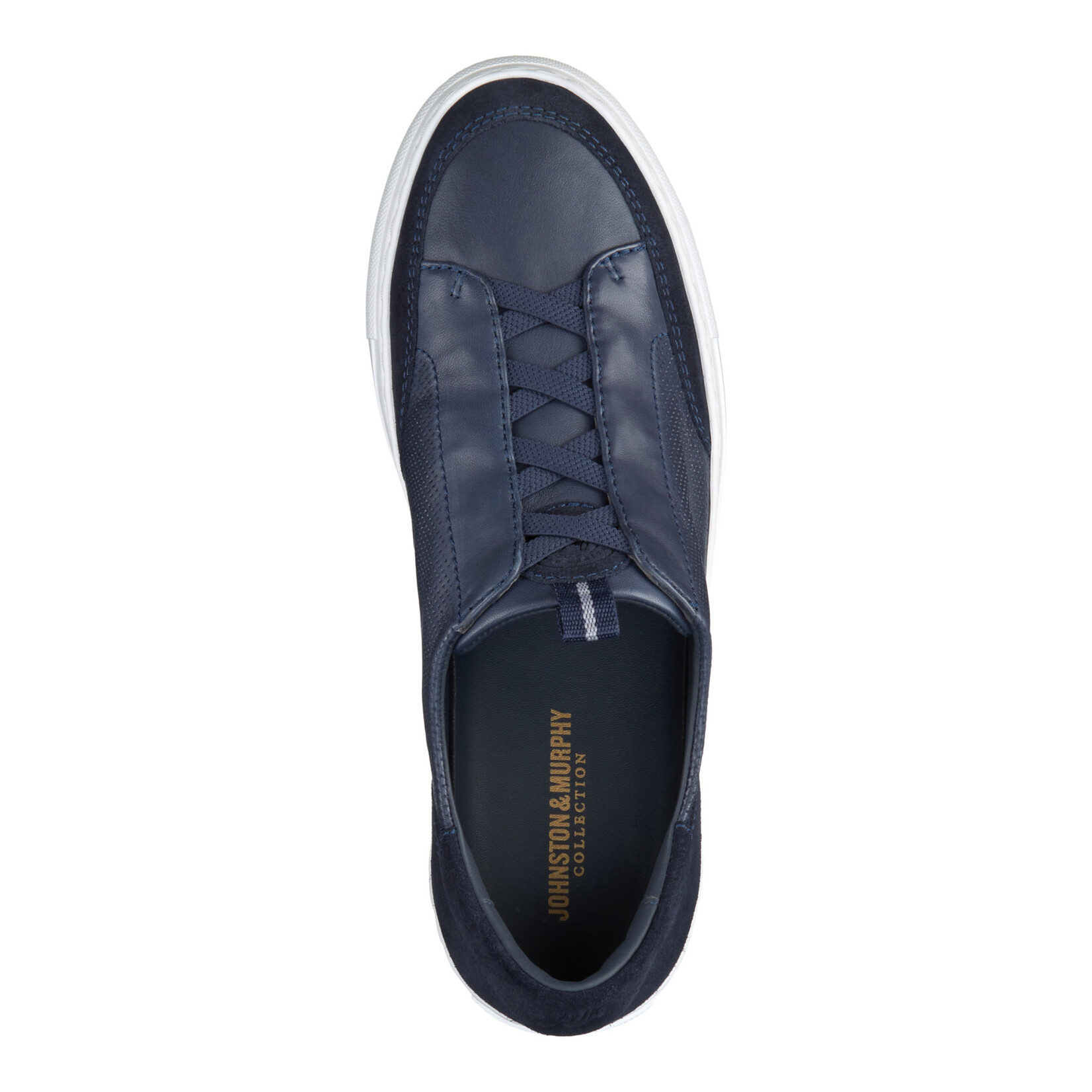 Johnston & Murphy ANSON | Navy Stretch Lace-to-Toe