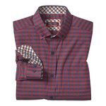 Johnston & Murphy J & M - XC4 Sport Shirt | Red 74-9617