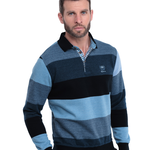 Ethnic Blue Ethnic Blue - STRIPED POLO | Navy / Denim 9029I