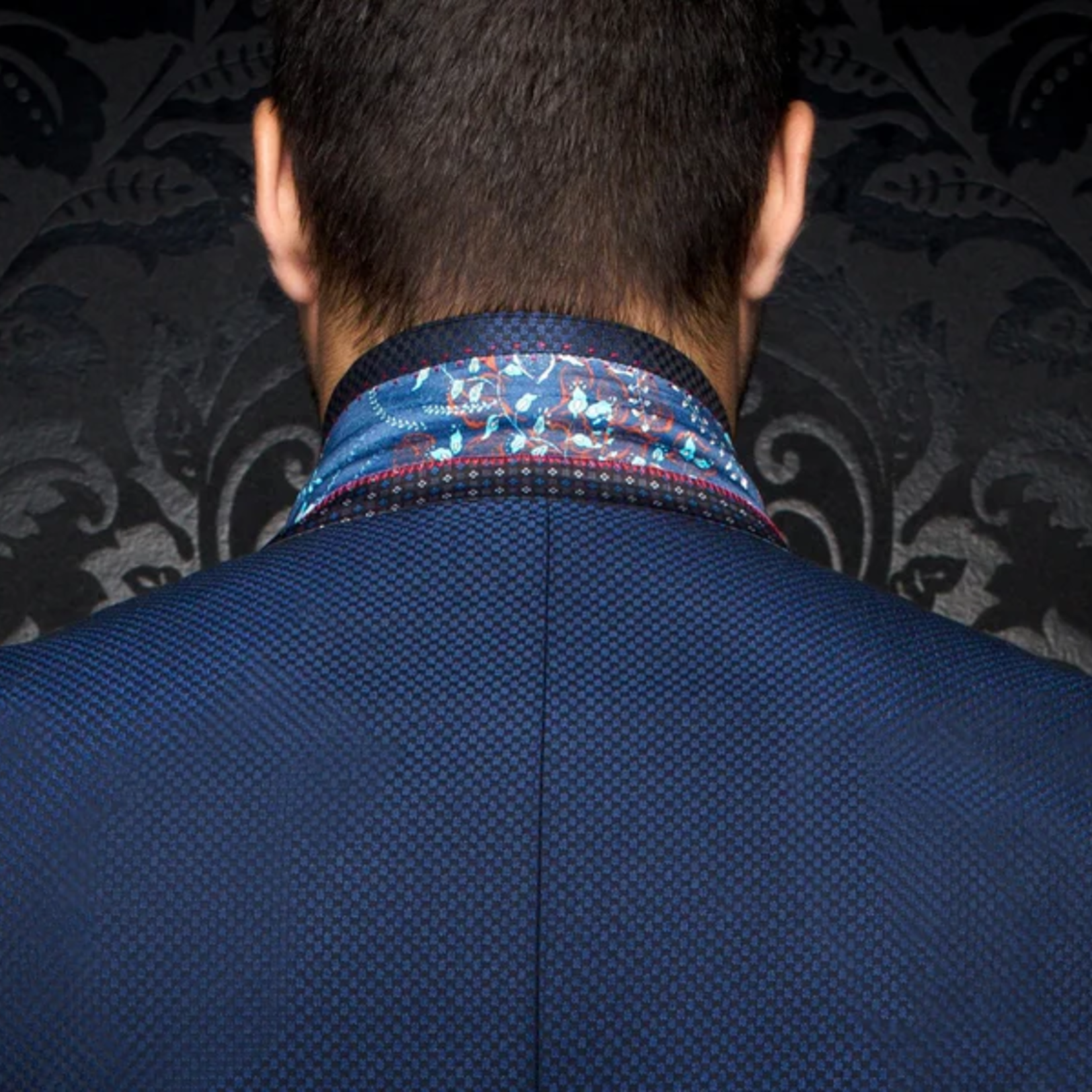 Au Noir Blazer | GIANCARLO, Dark Navy