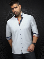 Au Noir Au Noir - CARELLI | Lt Blue L/S Shirt