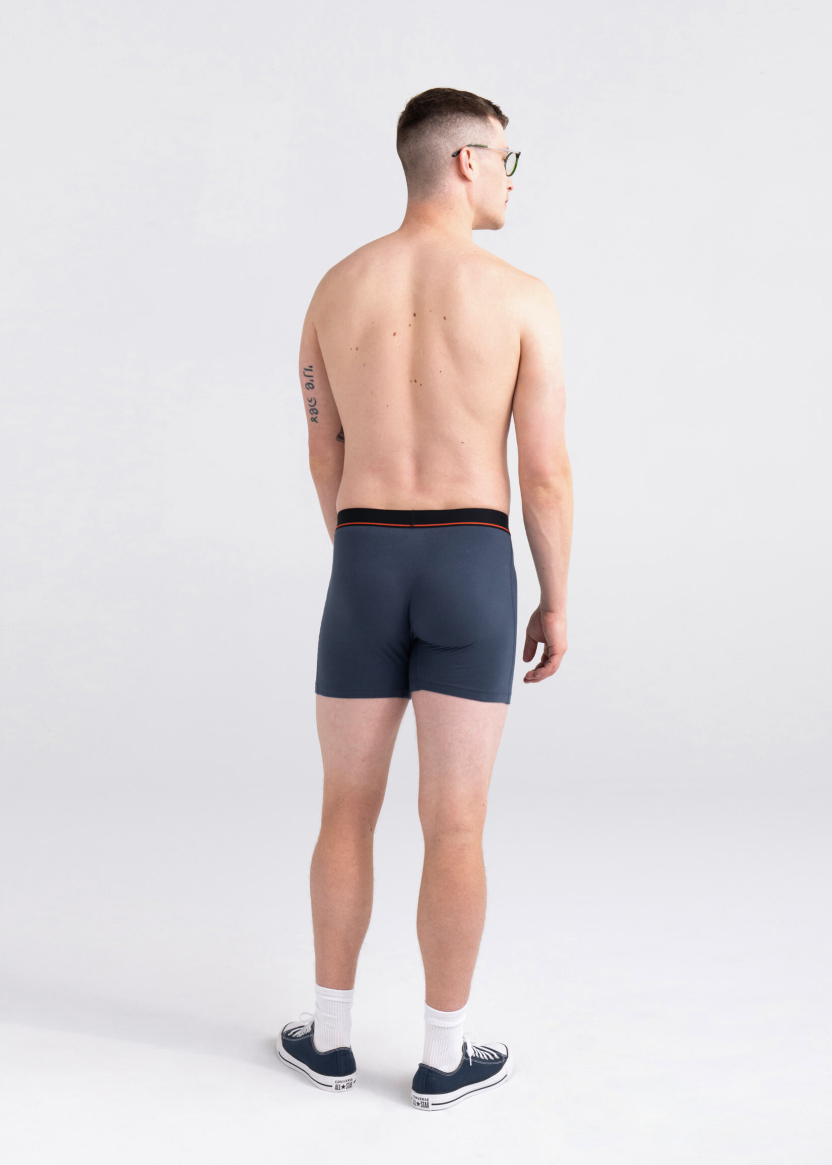 SAXX 2 PACK NON-STOP STRETCH COTTON | Deep Navy / Black