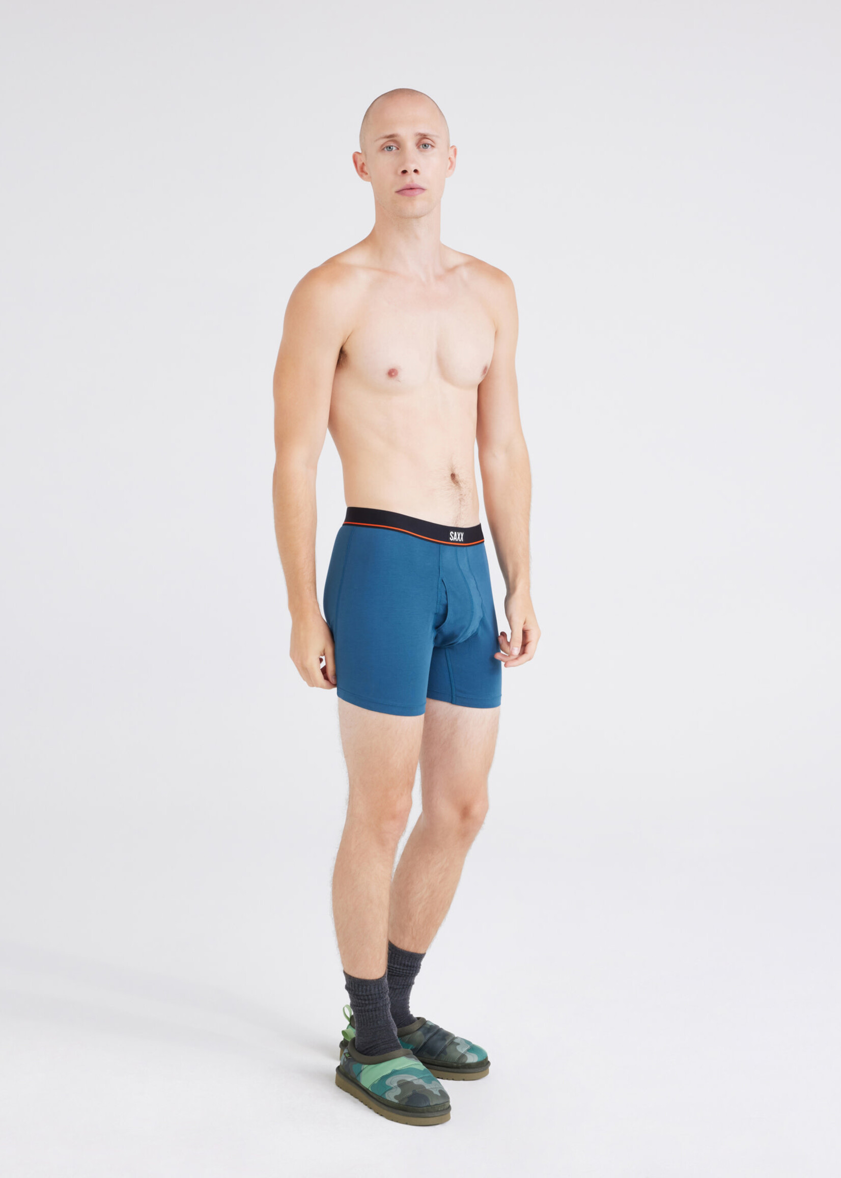 SAXX 2 PACK NON-STOP STRETCH COTTON | Hurricane / Black