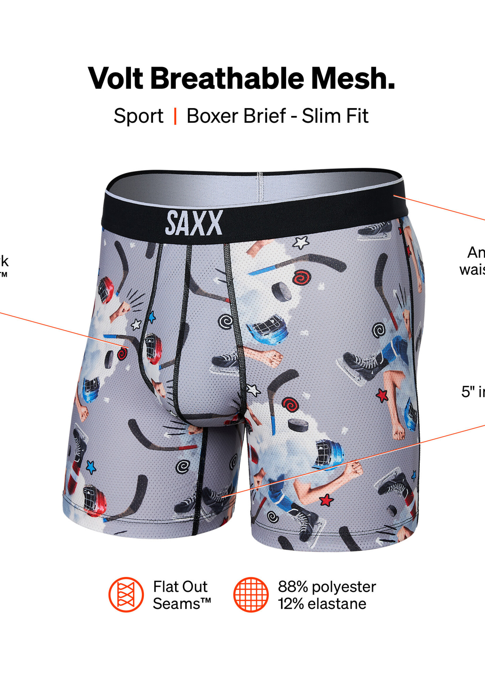 SAXX VOLT | Timeout, Grey