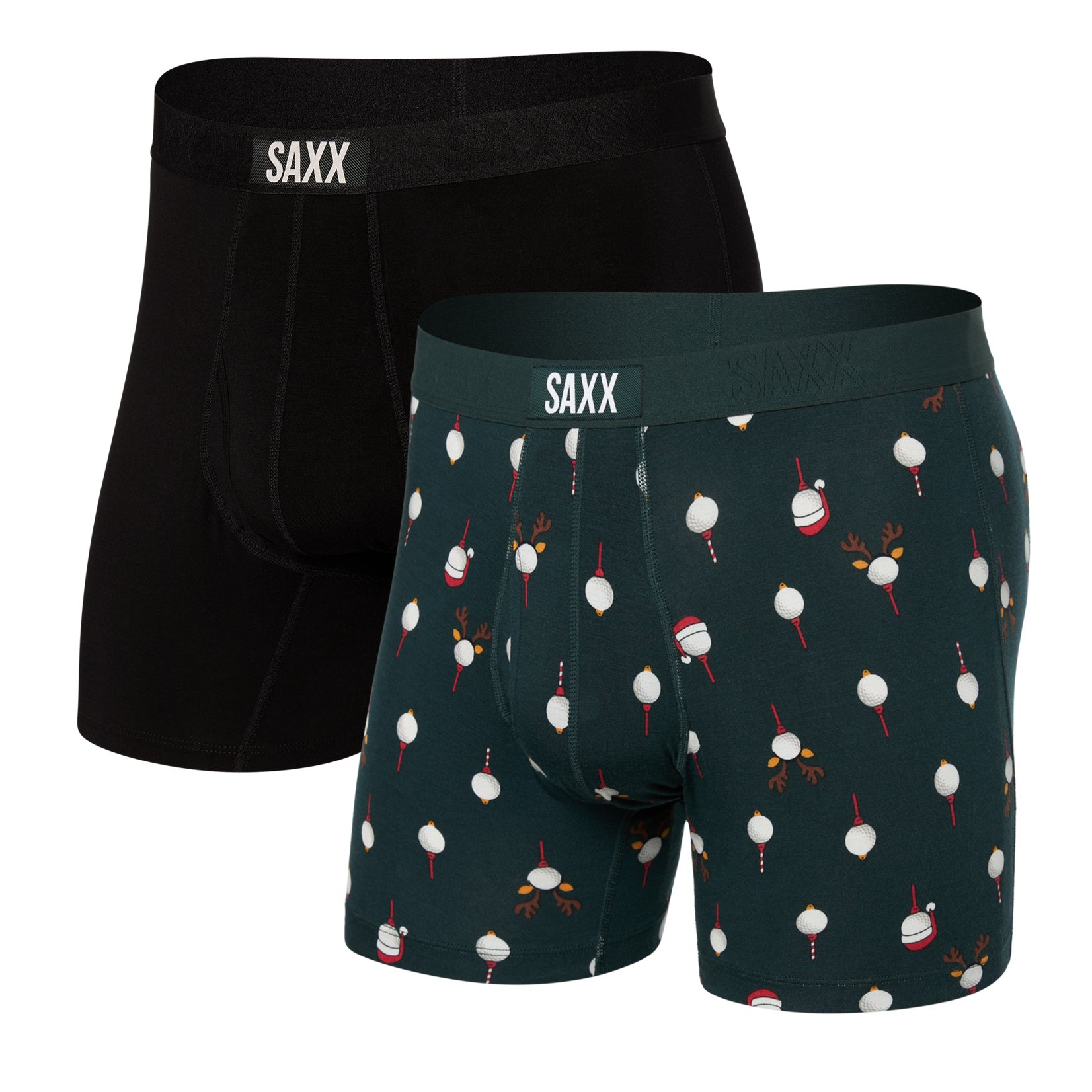 SAXX 2 PACK ULTRA | Christmas Tee / Black