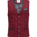 A Fish Named Fred A Fish Named Fred - WAISTCOAT | Burgundy