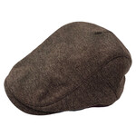 A Fish Named Fred Fish Named Fred - PIQUE FLAT CAP | Brown
