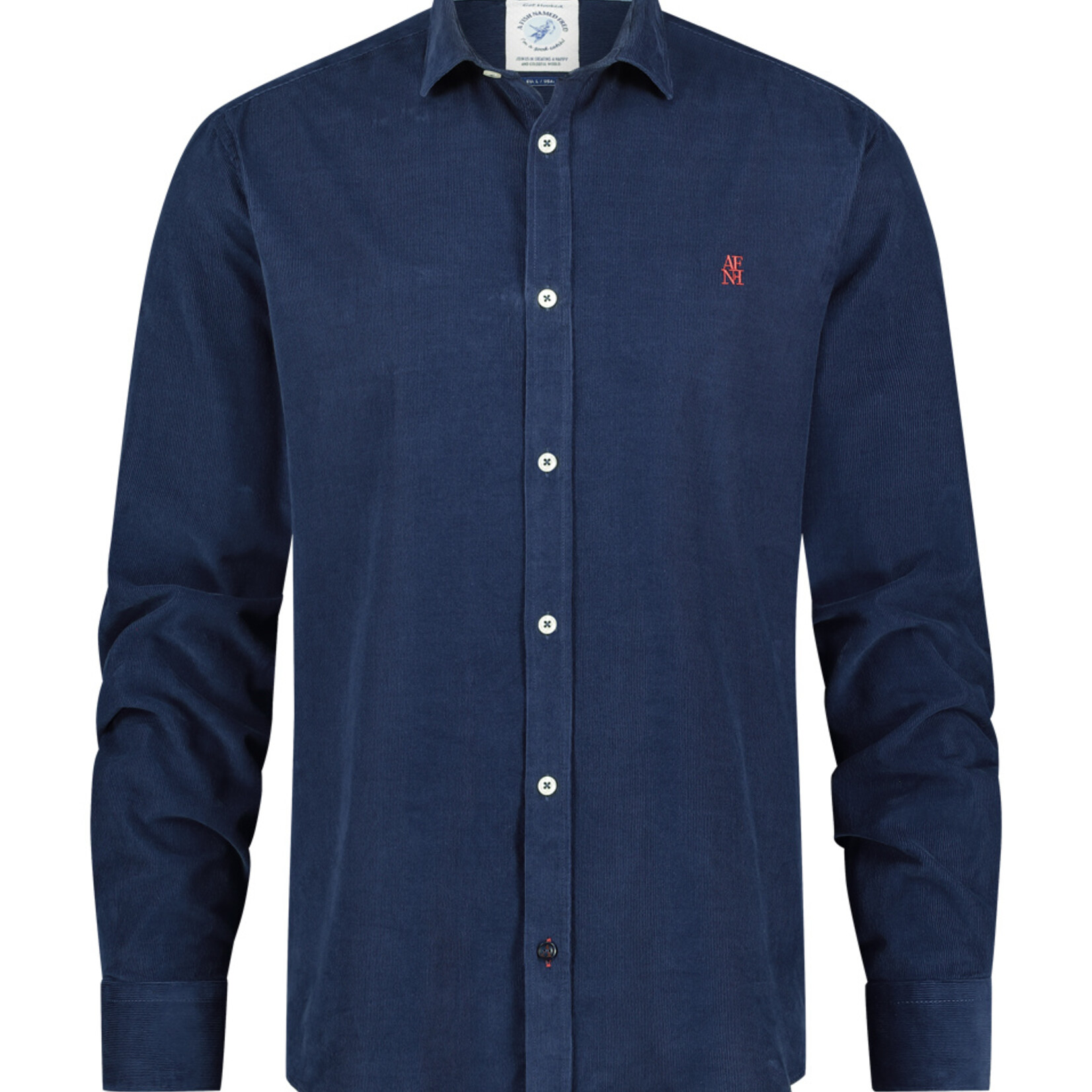 A Fish Named Fred LONG SLEEVE CORDUROY | Navy