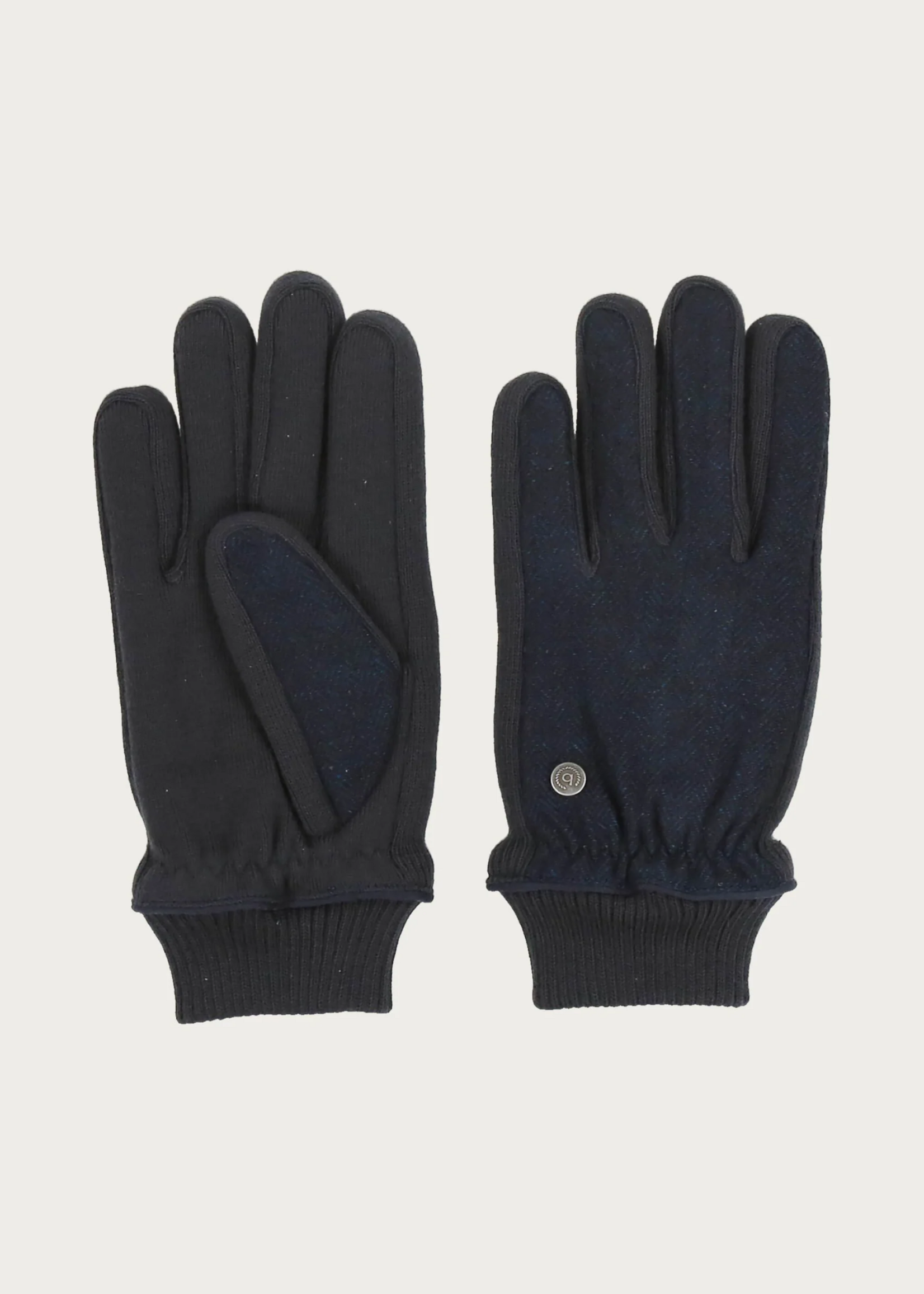 Bugatti BUGATTI GLOVES IN HERRINGBONE DESIGN