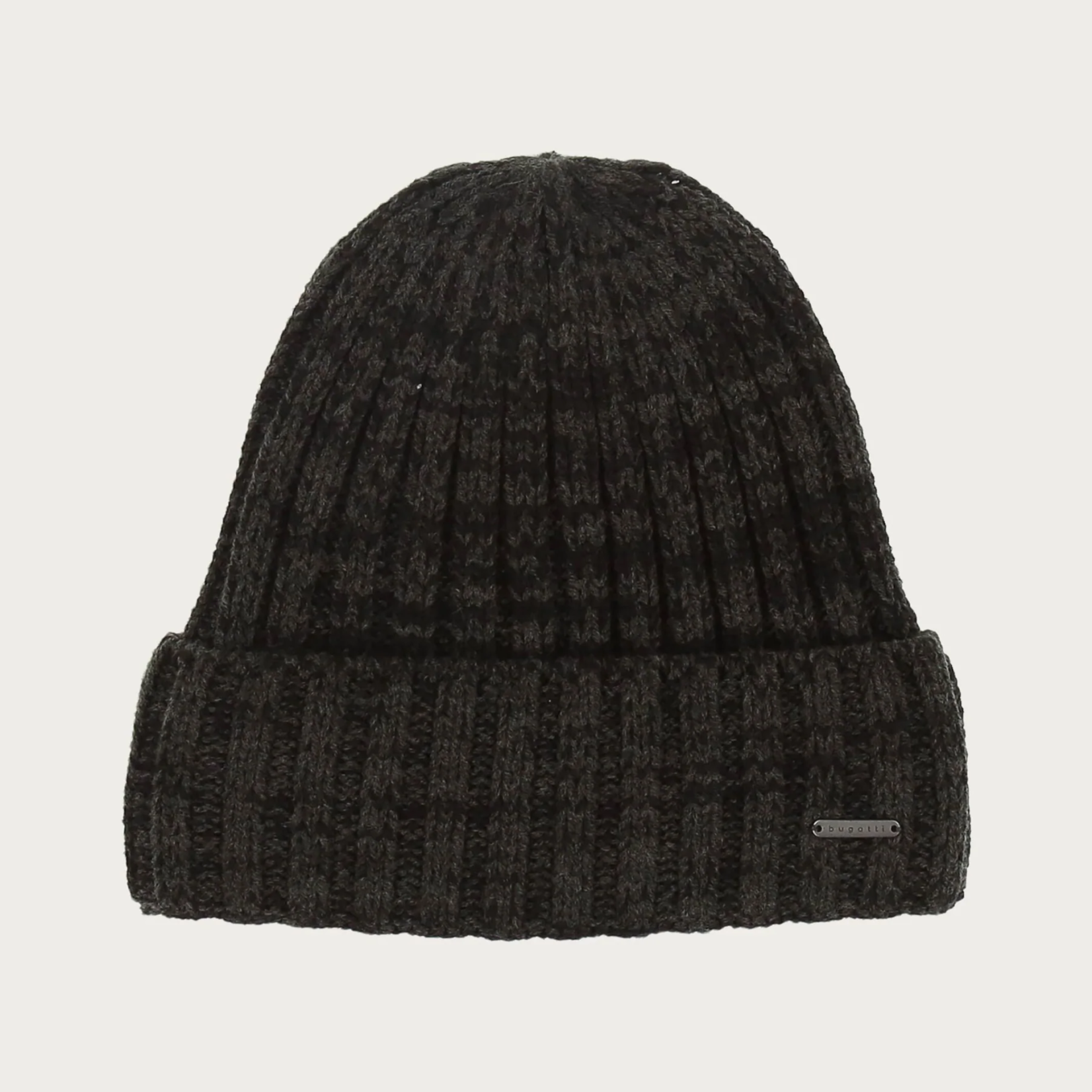 Bugatti BUGATTI WOOL BLEND KNITTED HAT WITH RIBBED PATTERN