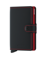 Secrid Secrid - MATTE BLACK & RED | Miniwallet