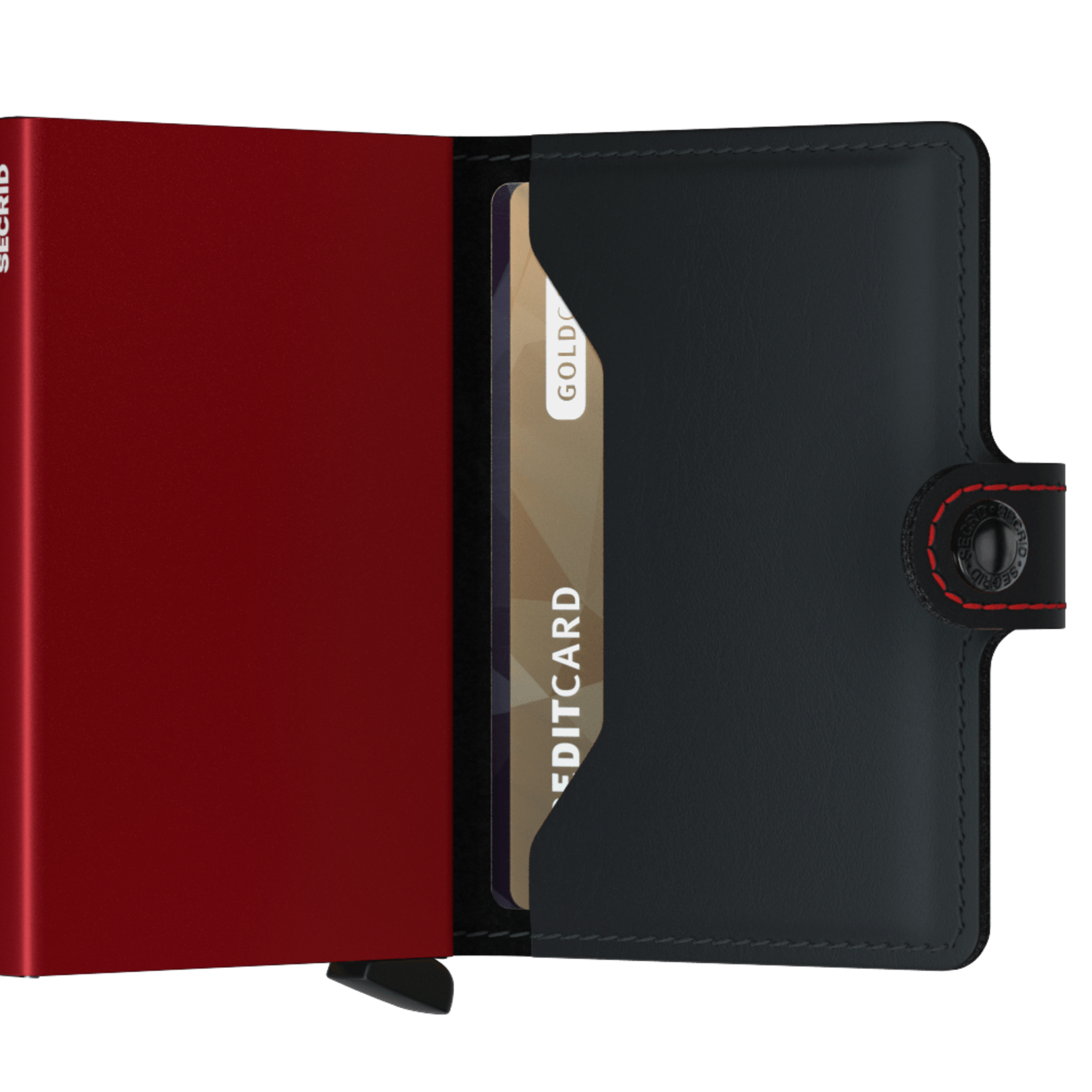 Secrid MATTE BLACK & RED Miniwallet
