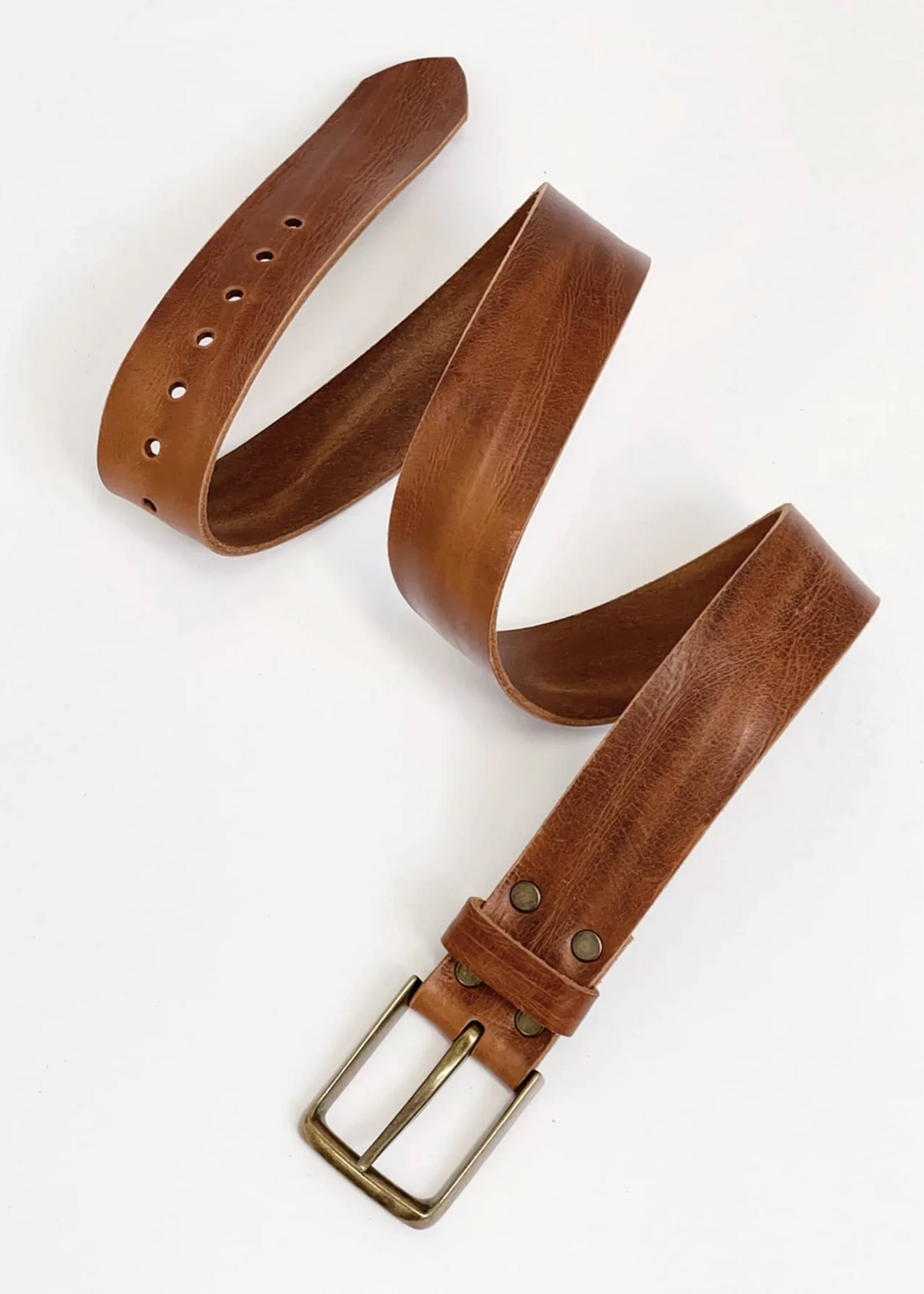 Brave Leather OTES SKRUNCHY | Cognac