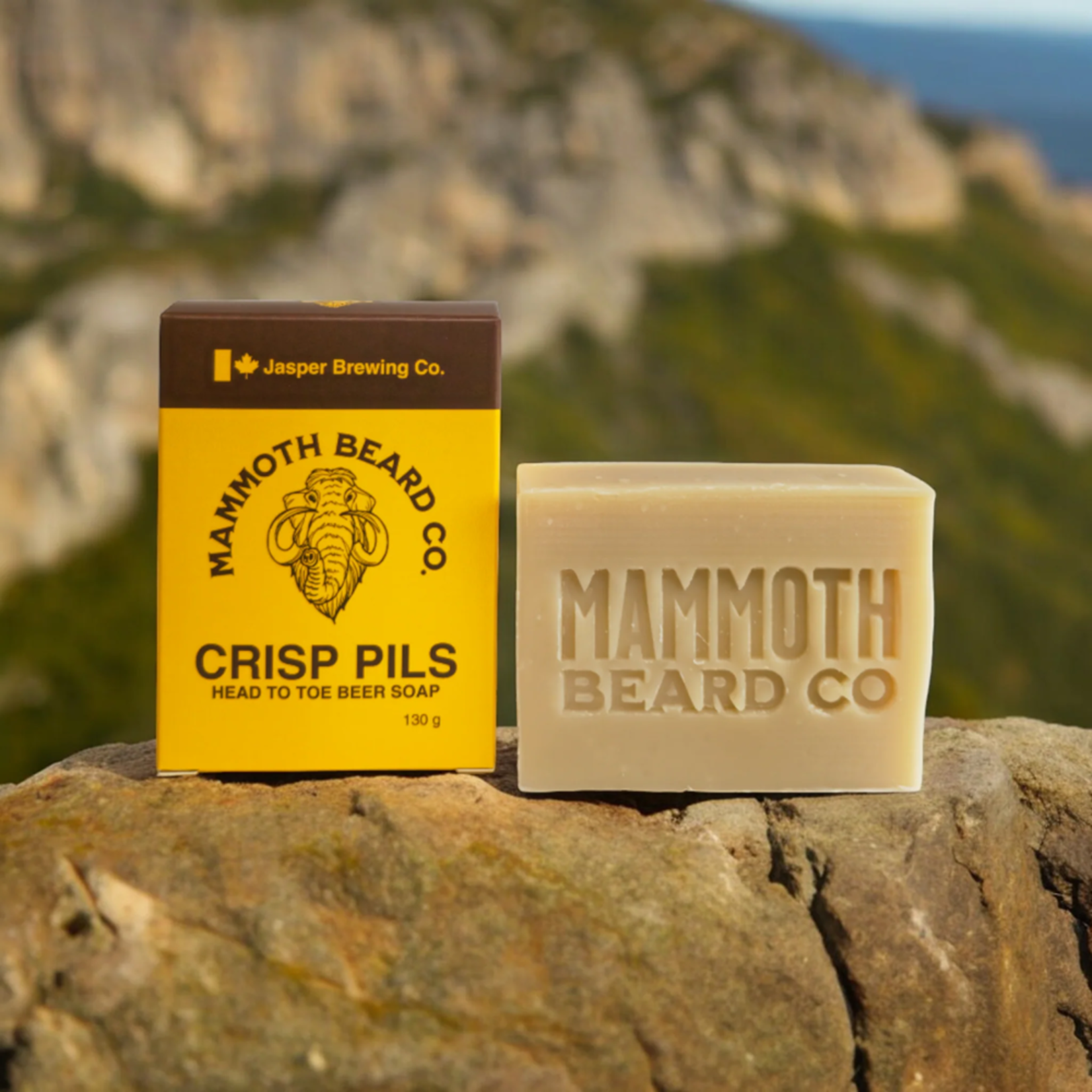 Mammoth Beard Co. Mammoth Beard Co. x Jasper Brewing Co. Crisp Pils Beer Soap – Head to Toe Bar Soap