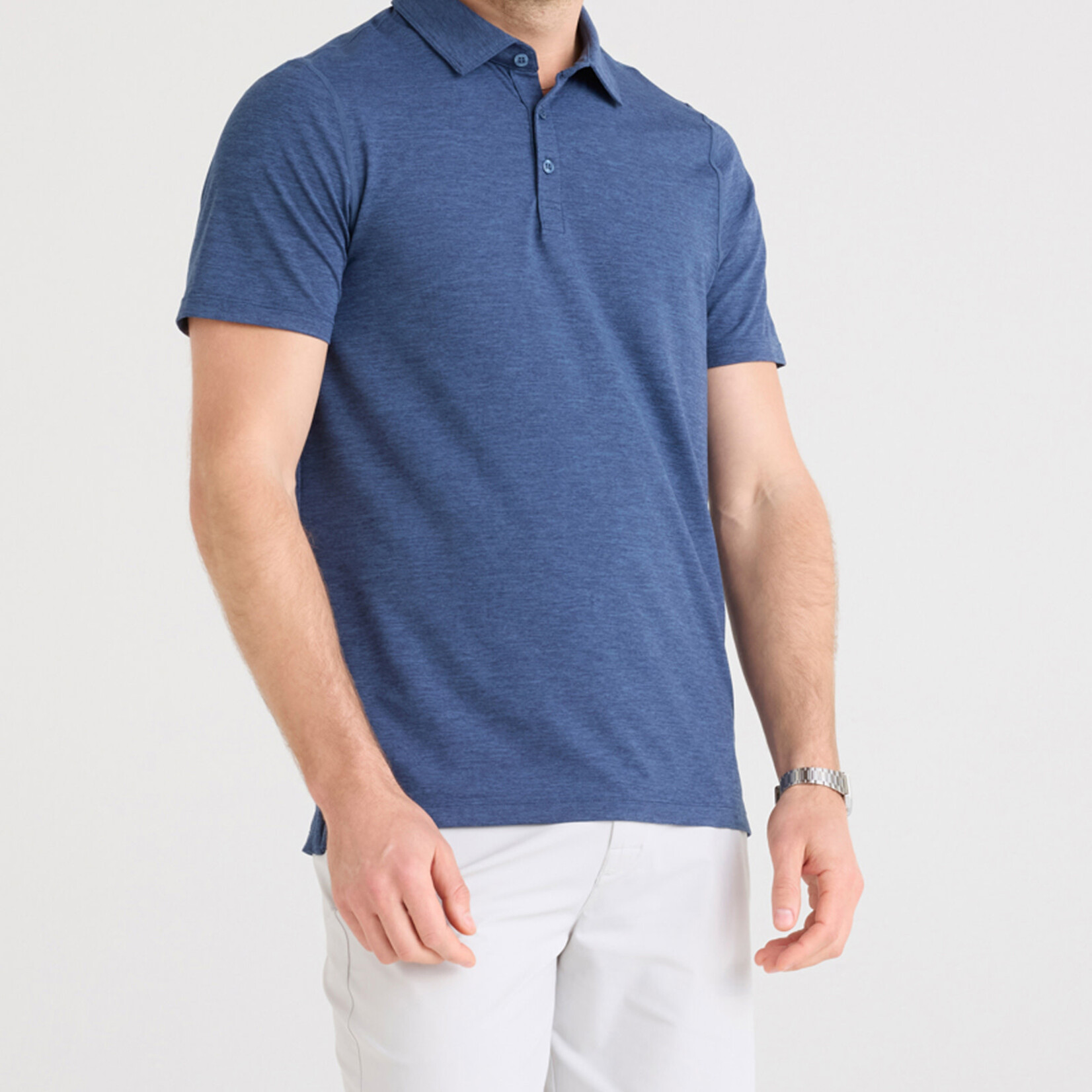 SAXX DROP TEMP POLO | Maritime Blue