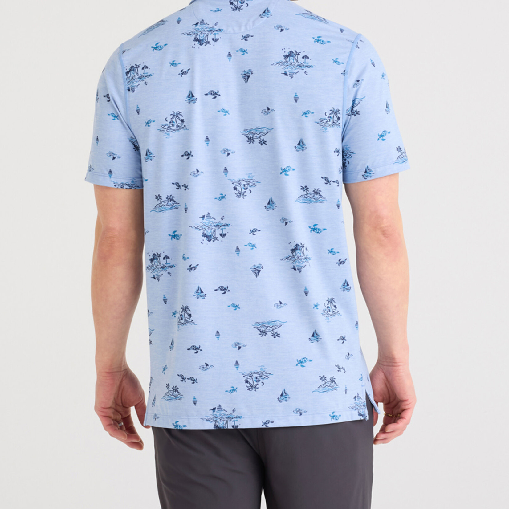 SAXX DROP TEMP POLO | Island Life