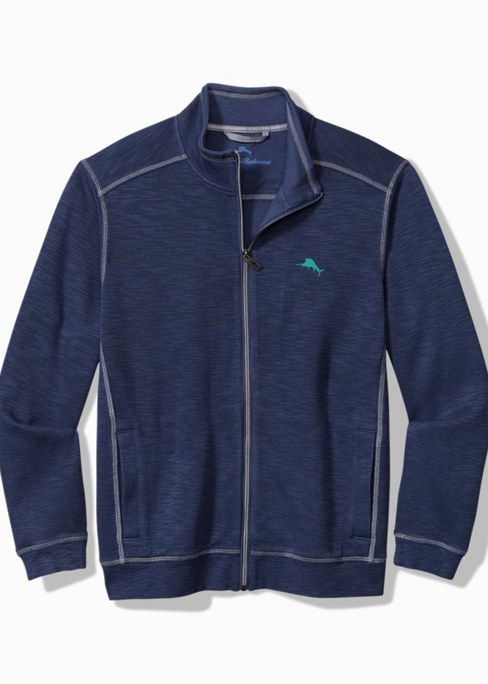 Tommy Bahama TOBAGO BAY FULL ZIP | Island Navy