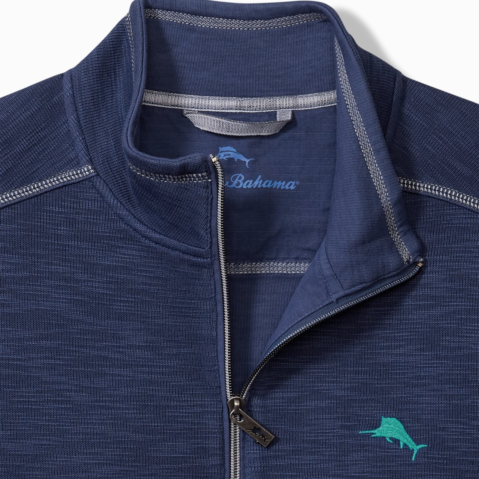 Tommy Bahama TOBAGO BAY FULL ZIP | Island Navy