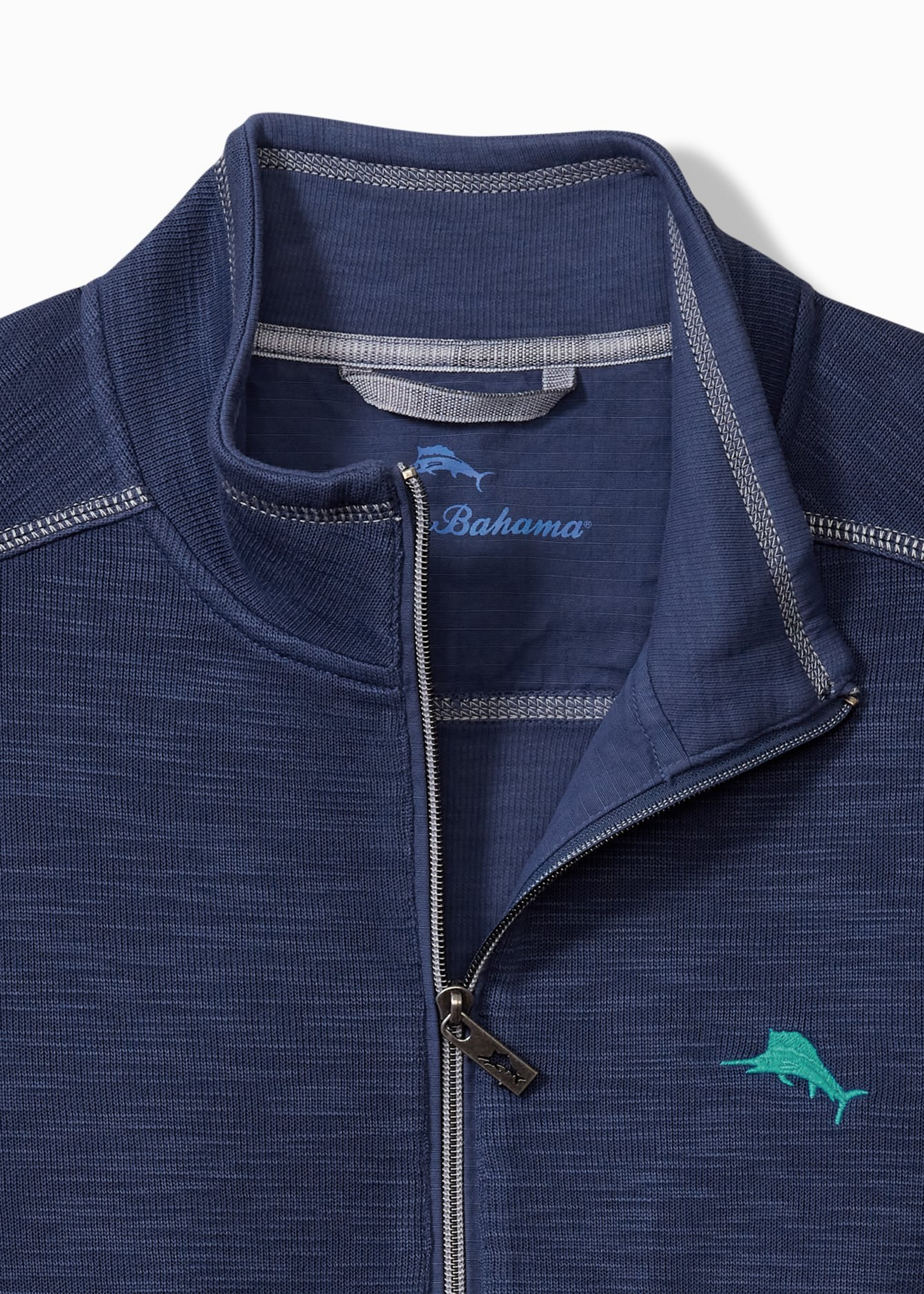 Tommy Bahama TOBAGO BAY FULL ZIP | Island Navy