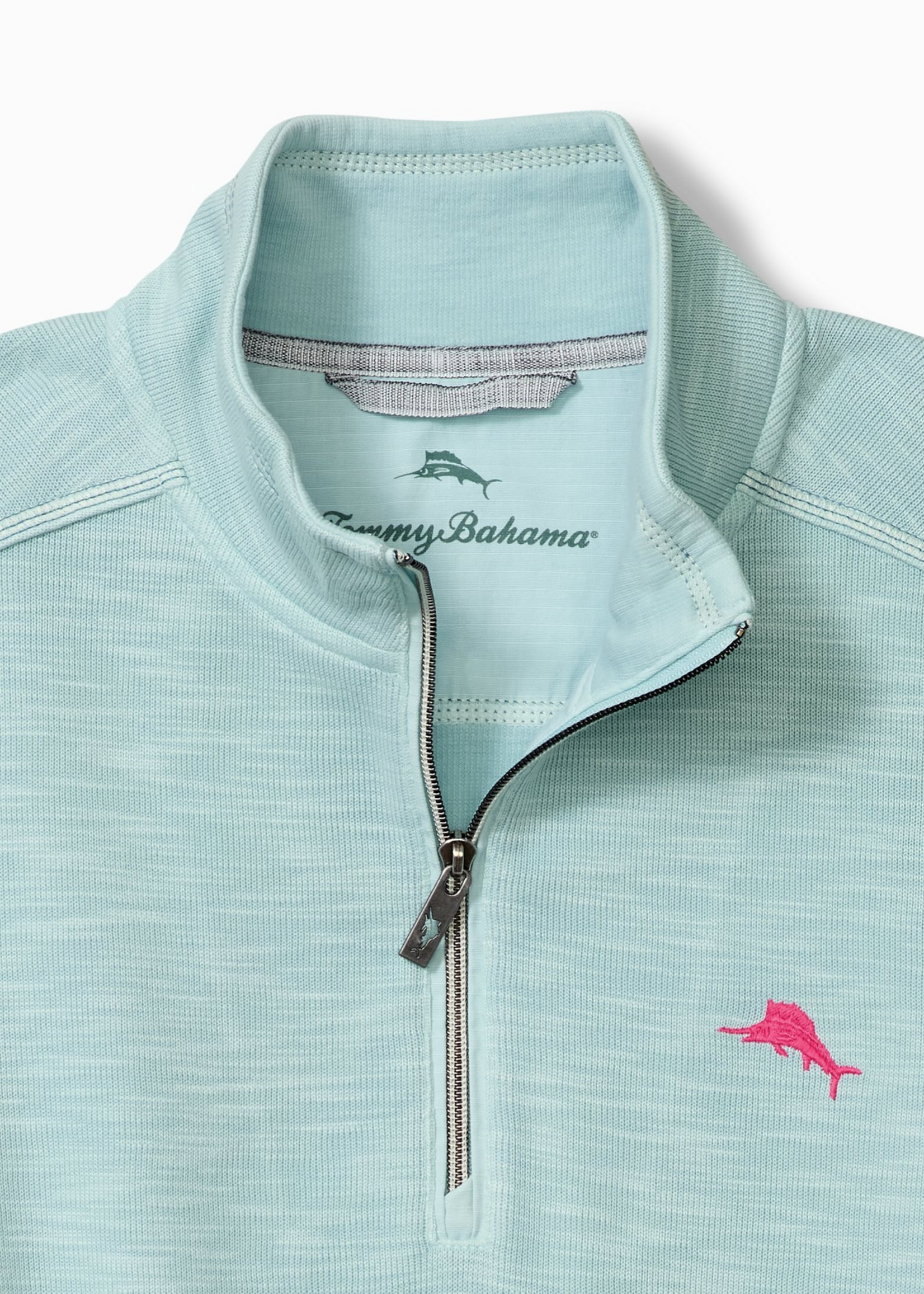 Tommy Bahama TOBAGO BAY 1/2 ZIP SWEATSHIRT | Sterling Blue