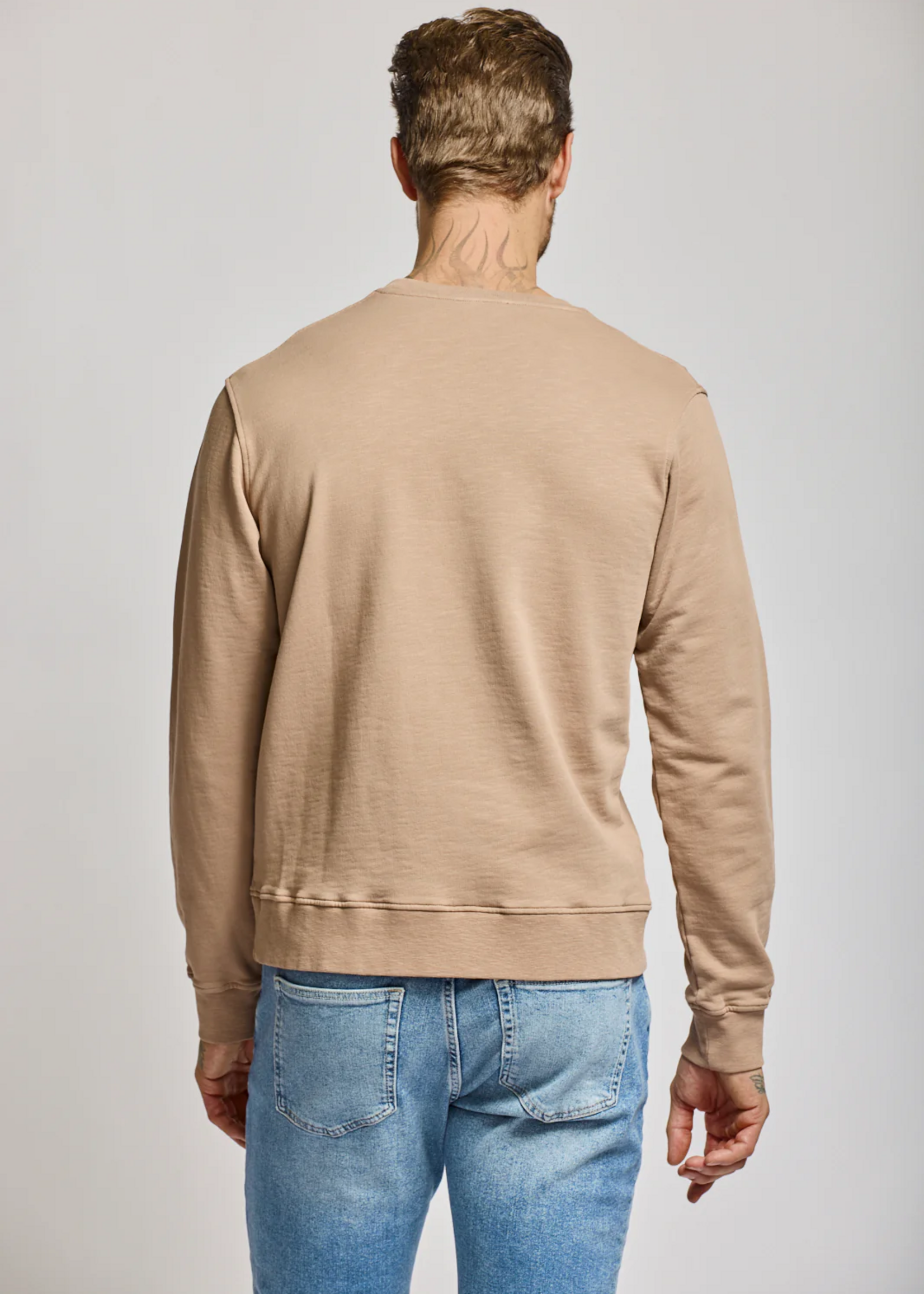 Easy Mondays CREW NECK SWEATSHIRT | Latte
