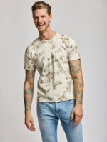 Easy Mondays Easy Monday's - CREW T-SHIRT | Cream Floral