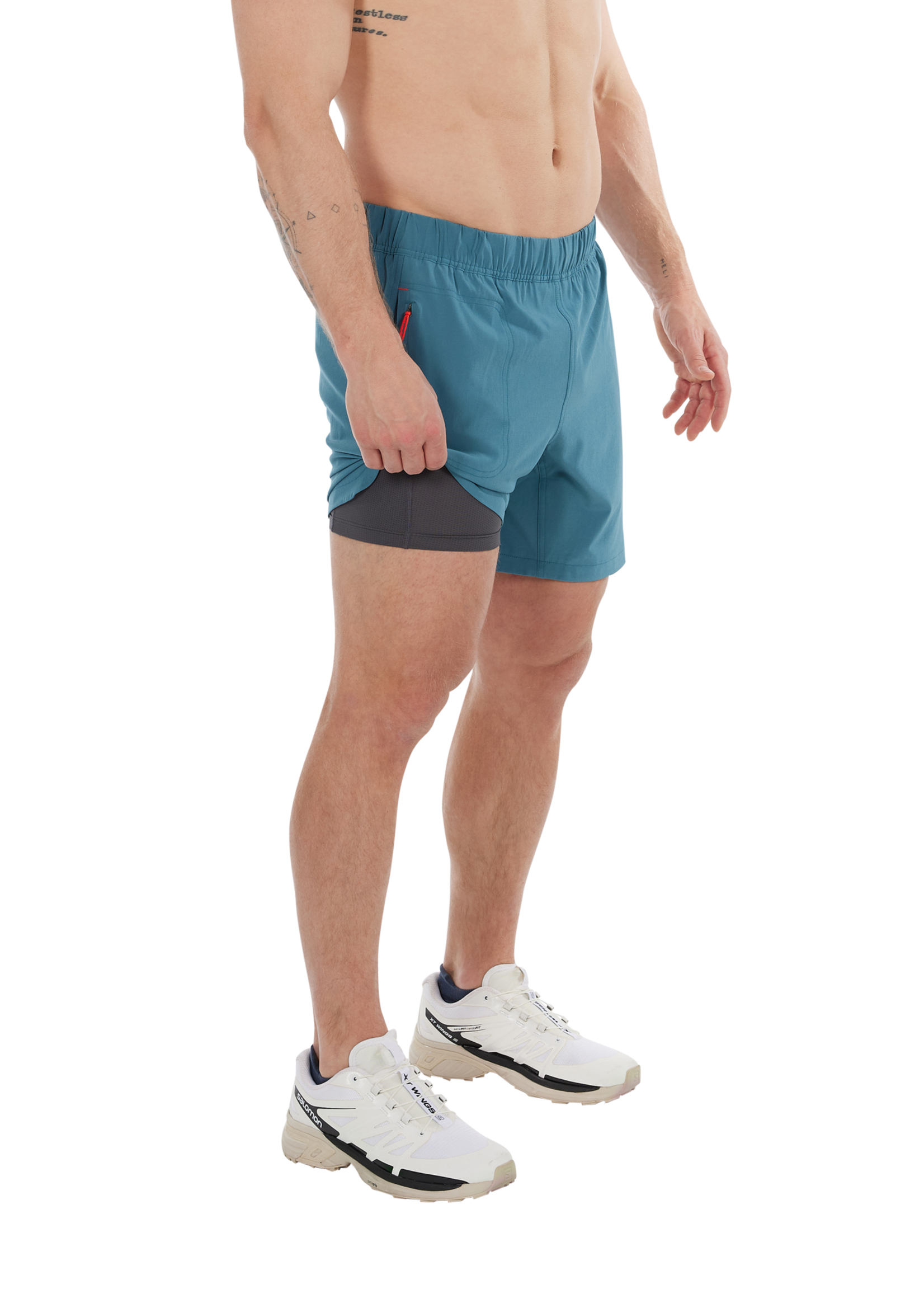 SAXX 7" GAINMAKER 2N1 SHORT | Tapestry