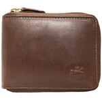 Mancini Mancini Leather - BOULDER Zippered | Brown (18-159)