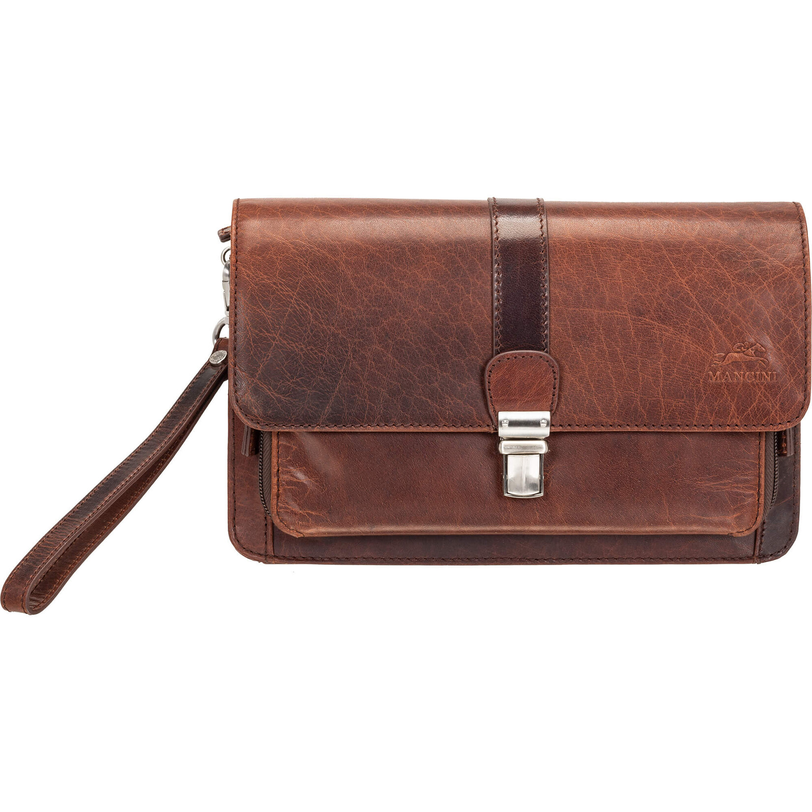 Mancini Buffalo Unisex Bag with Front Organizer