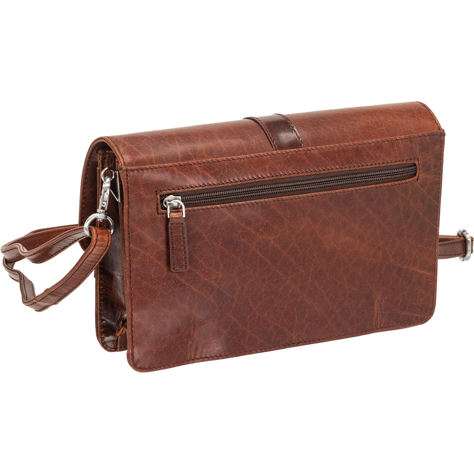 Mancini Buffalo Unisex Bag with Front Organizer